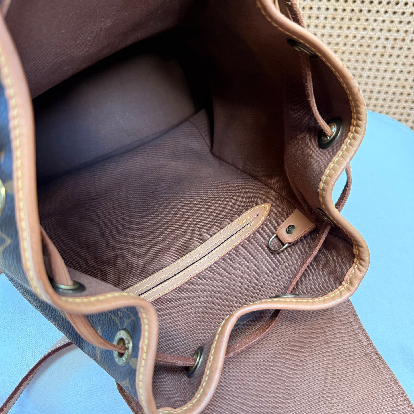 Louis Vuitton 1998 Montsouris Back Pack MM