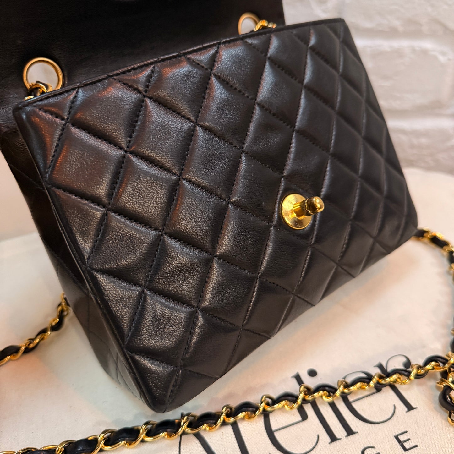 Chanel 1991 Classic Square Single Flap Medium