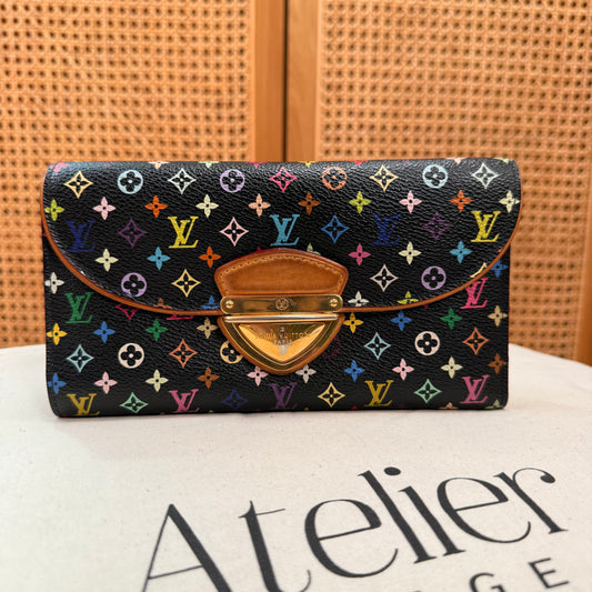 Louis Vuitton 2003 Murakami Multicolor black Eugenie Purse
