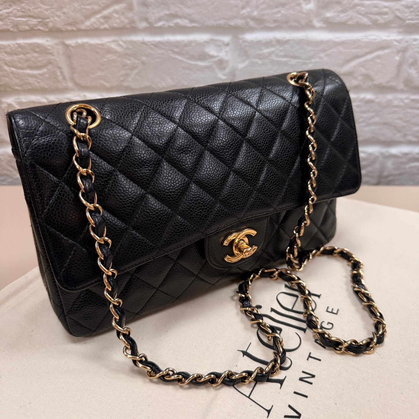 Chanel 2006 Rare Caviar Classic Double Flap Medium