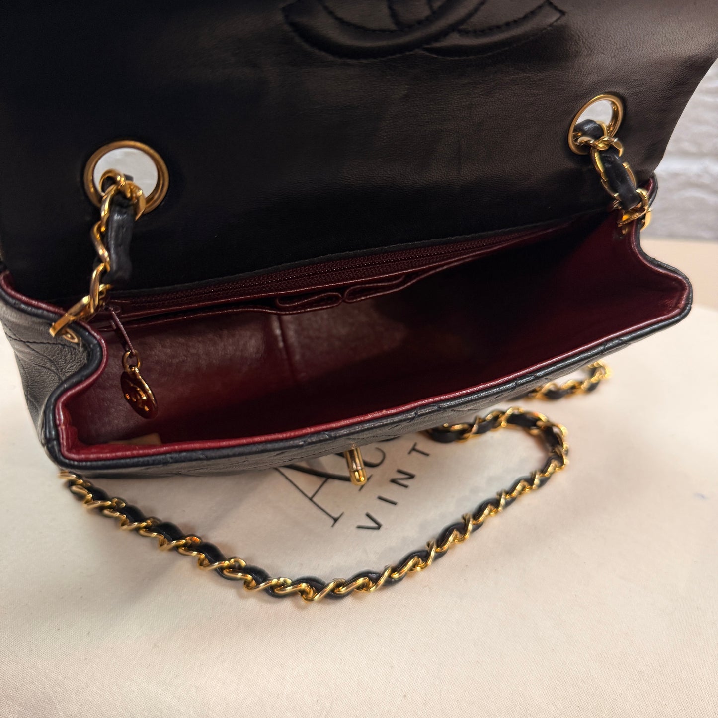 Chanel 1991 Classic Square Single Flap Medium