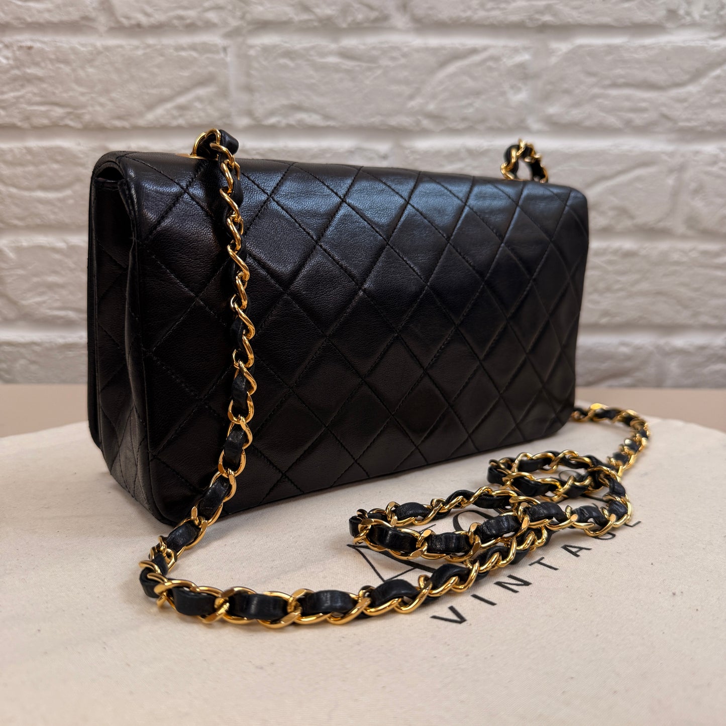 Chanel 1989 Classic Medium Rectangle Full Flap