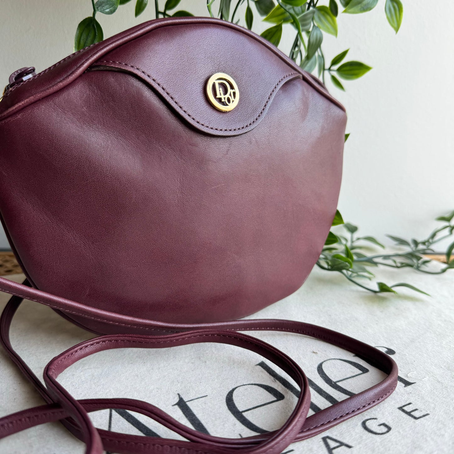 Dior Vintage Cross Body Shoulder Bag