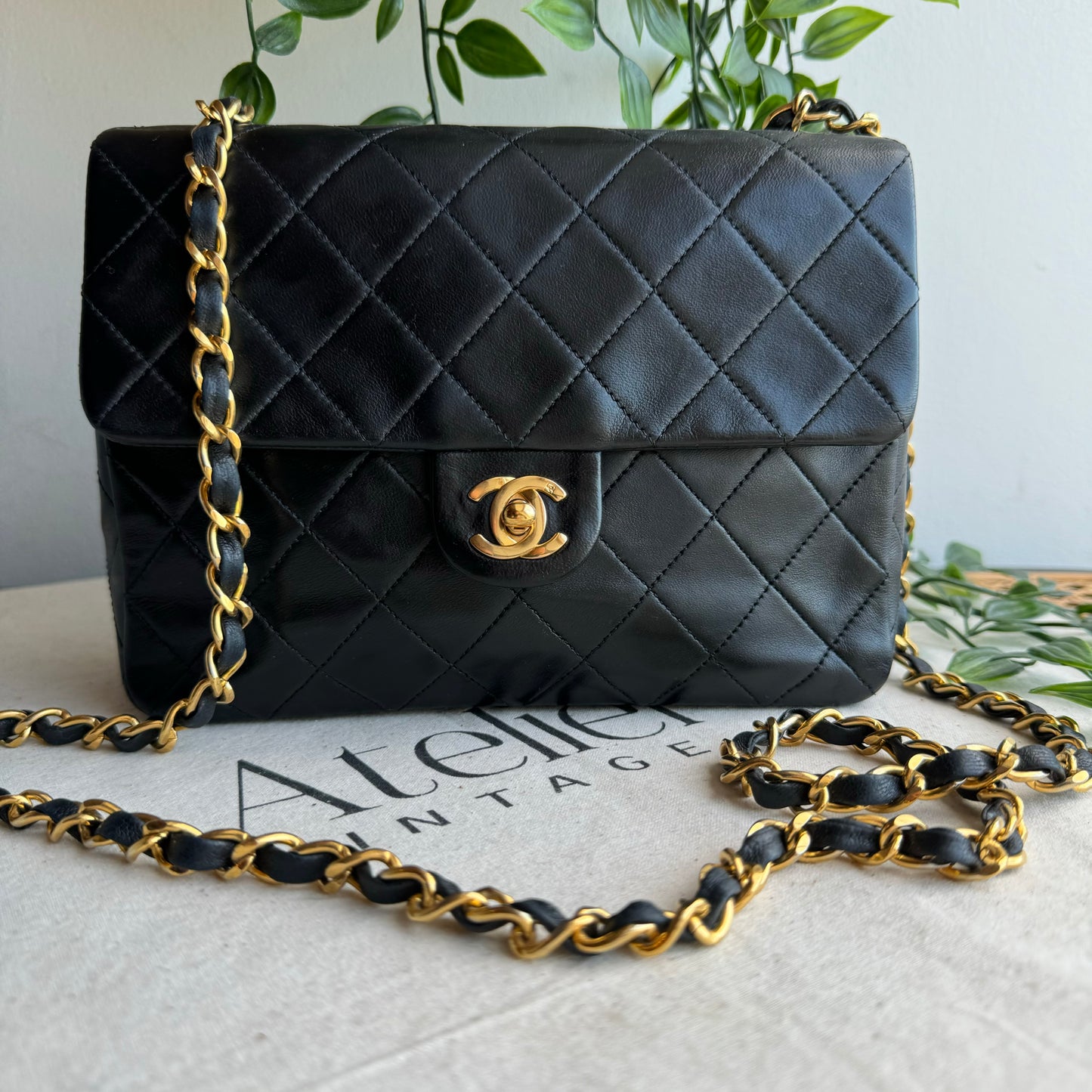 Chanel 1989 Classic Square Single Flap Medium