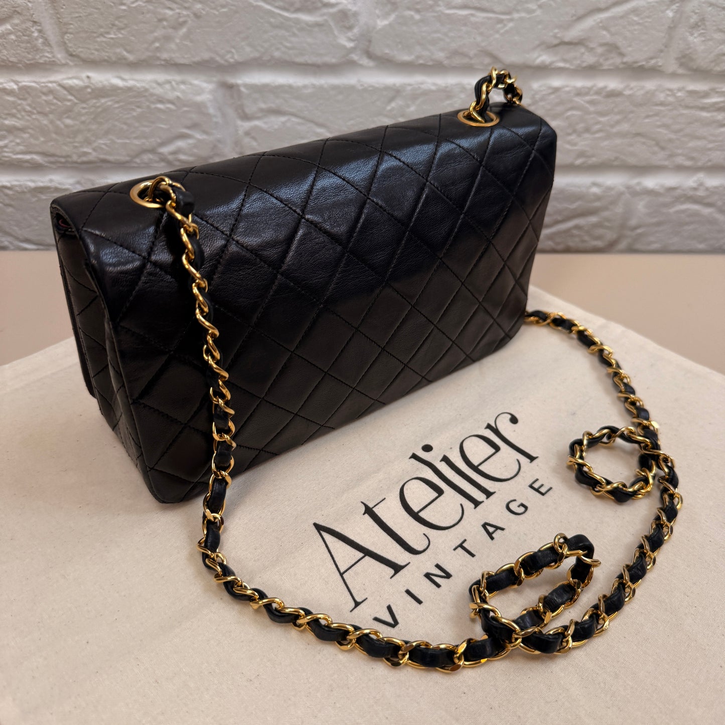 Chanel 1989 Classic Medium Rectangle Full Flap