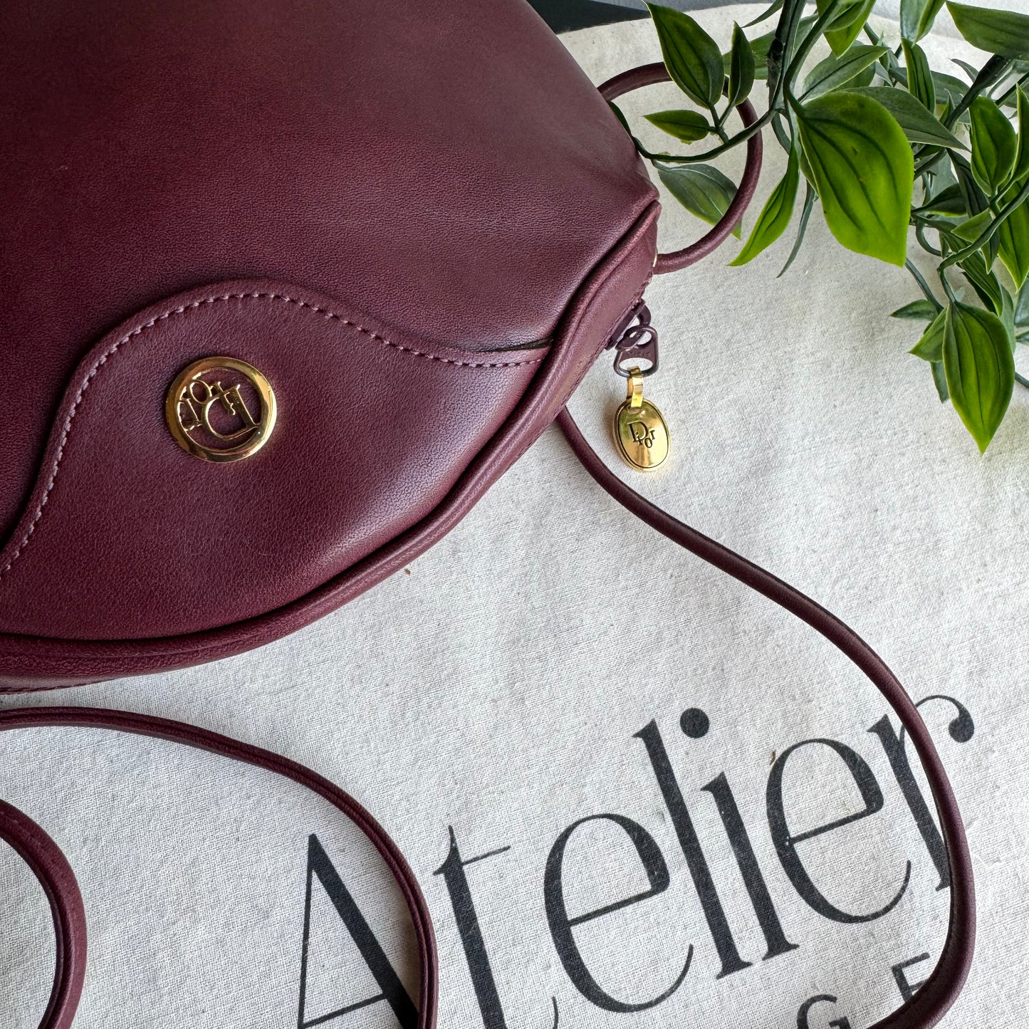 Dior Vintage Cross Body Shoulder Bag