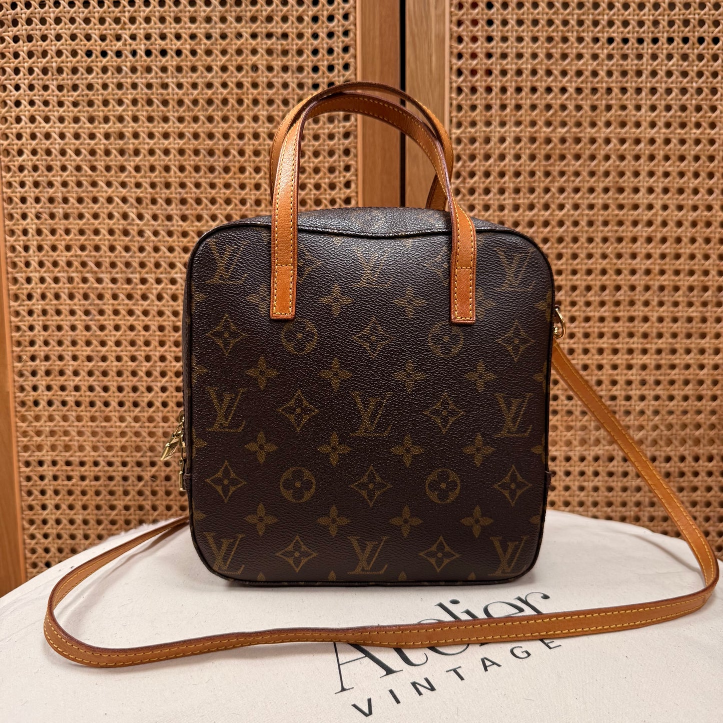 Louis Vuitton 2002 Monogram Spontini Two Way
