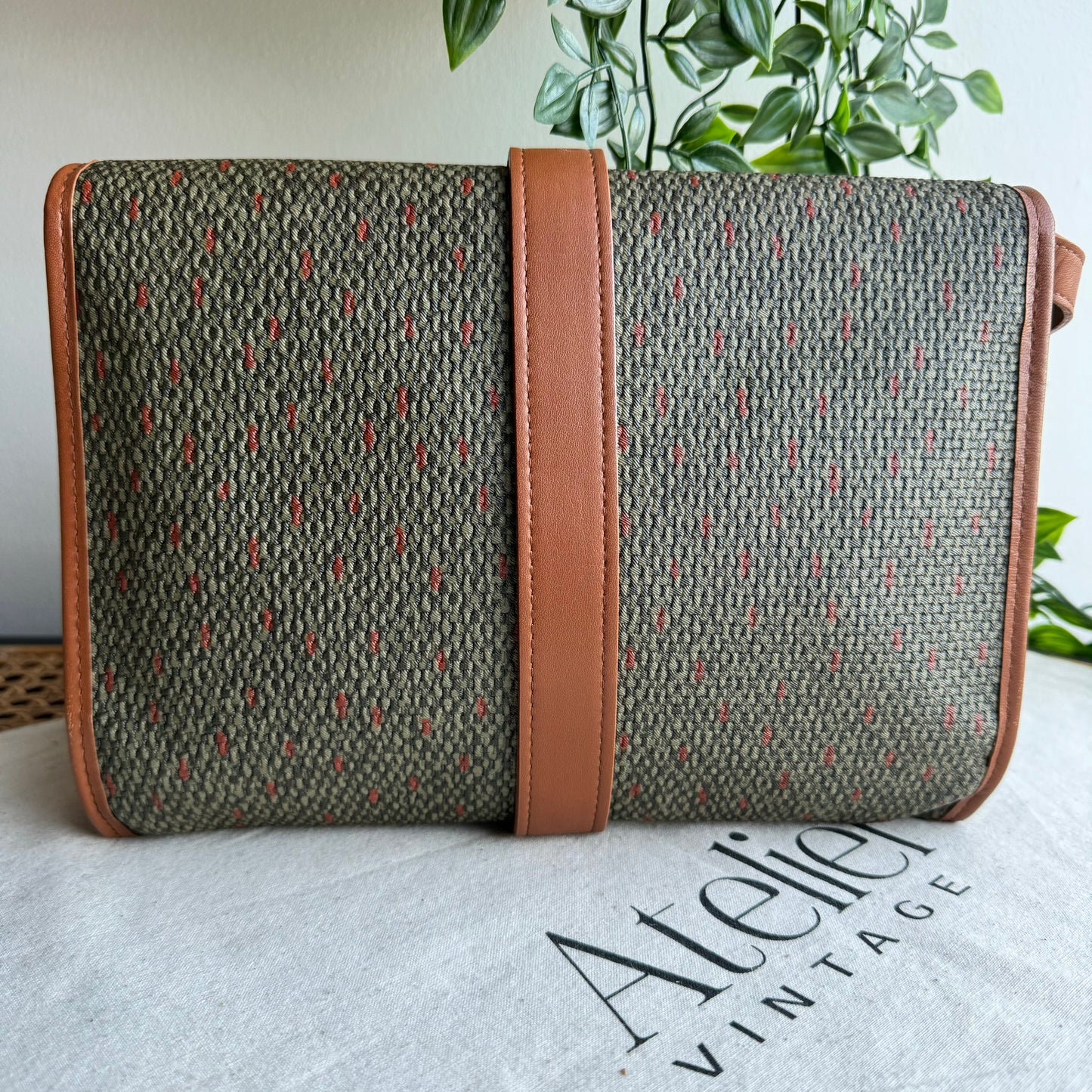 Saint Laurent 1980s Cross Body Two Way Bag