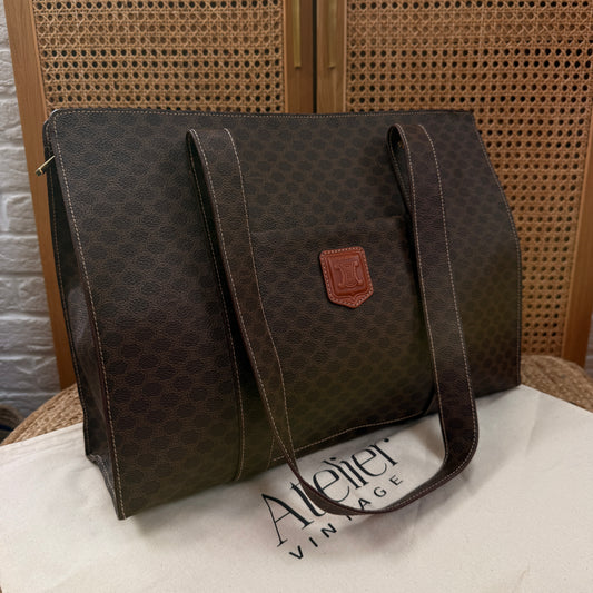 Celine Macadam Full Zip Tote Bag