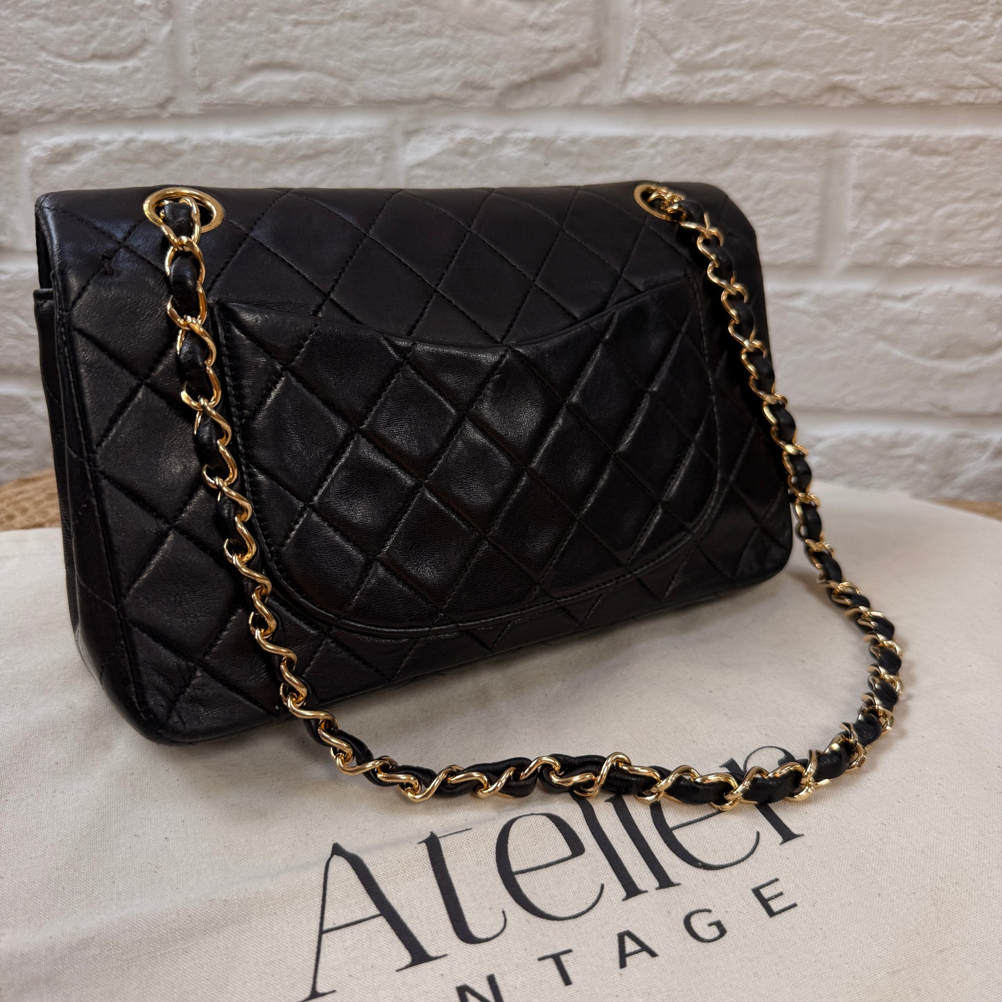 Chanel 1994 Black Classic Double Flap Small