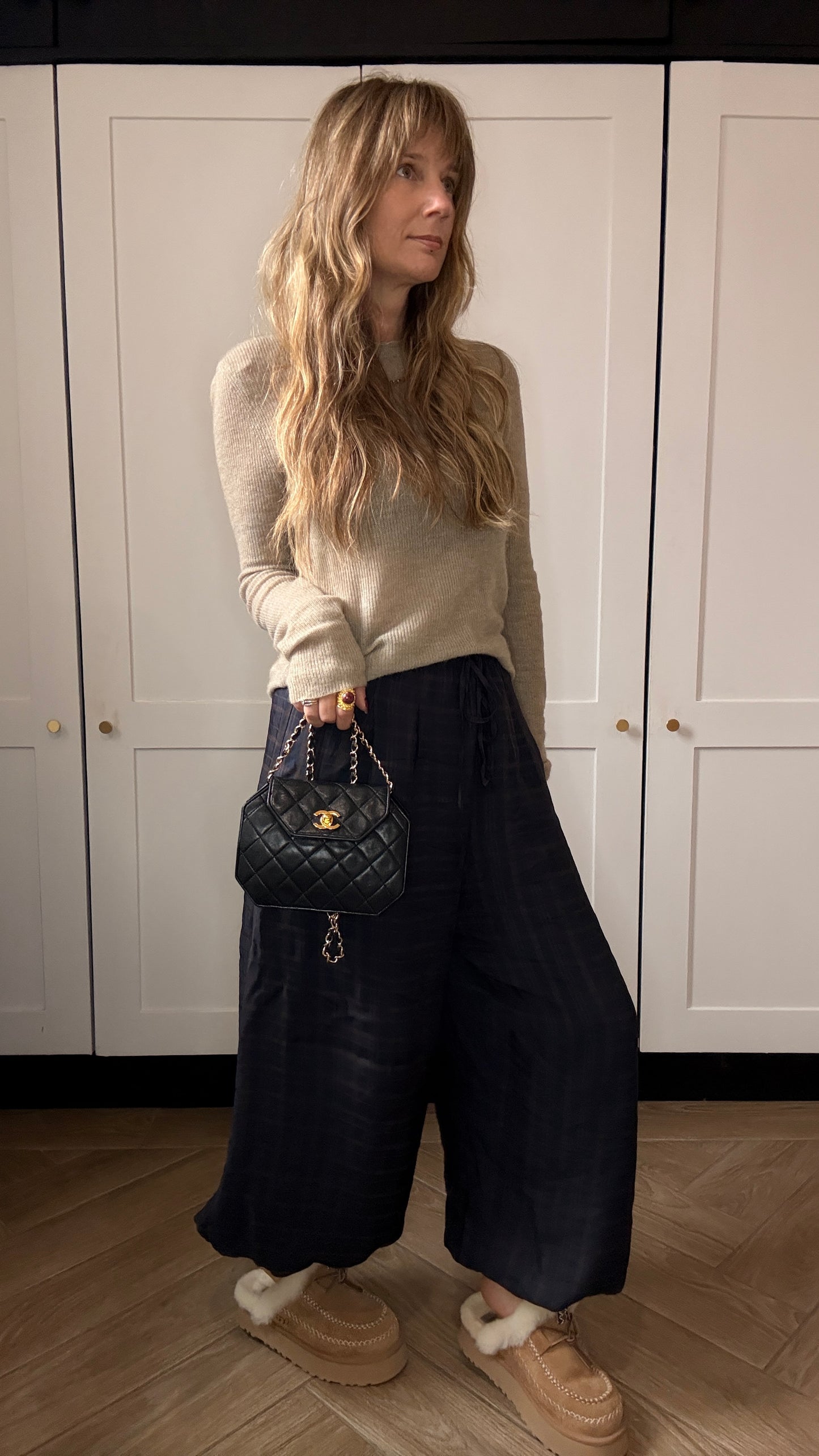 Chanel 1989 Rare Octagon Single Flap