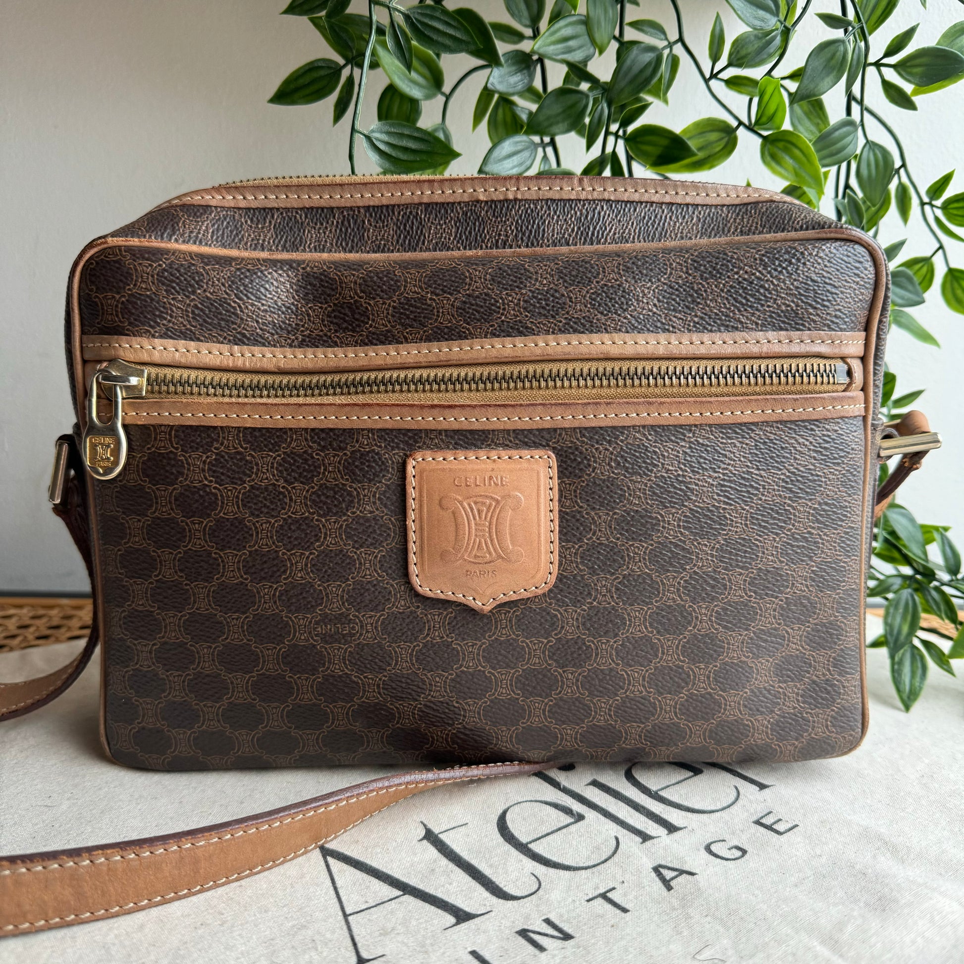 Celine vintage top macadam bag