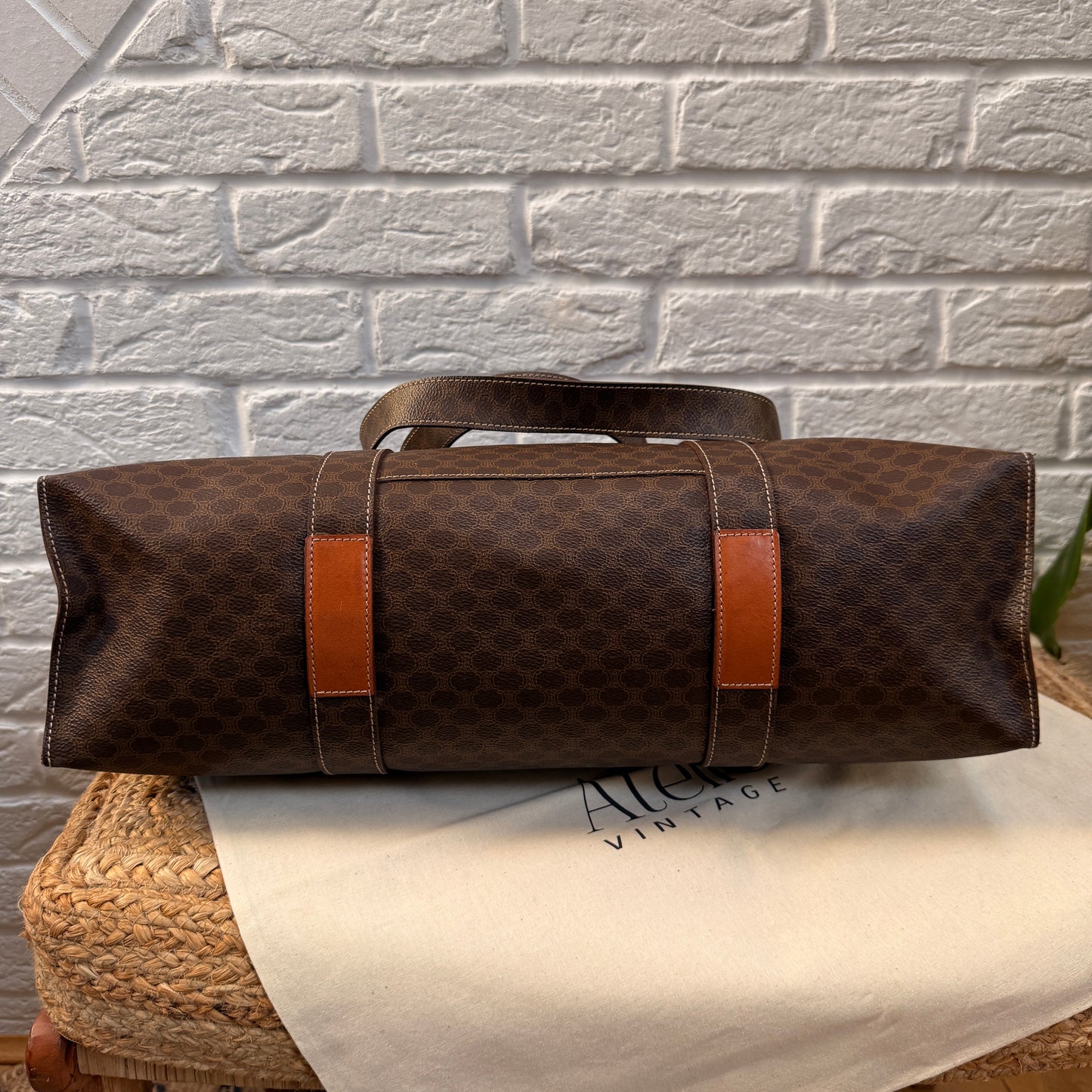 Celine Macadam Full Zip Tote Bag