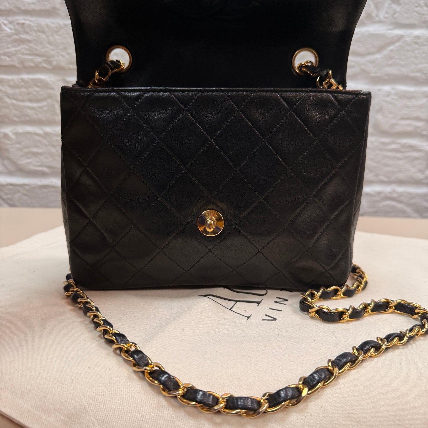 Chanel 1991 Classic Square Single Flap Medium