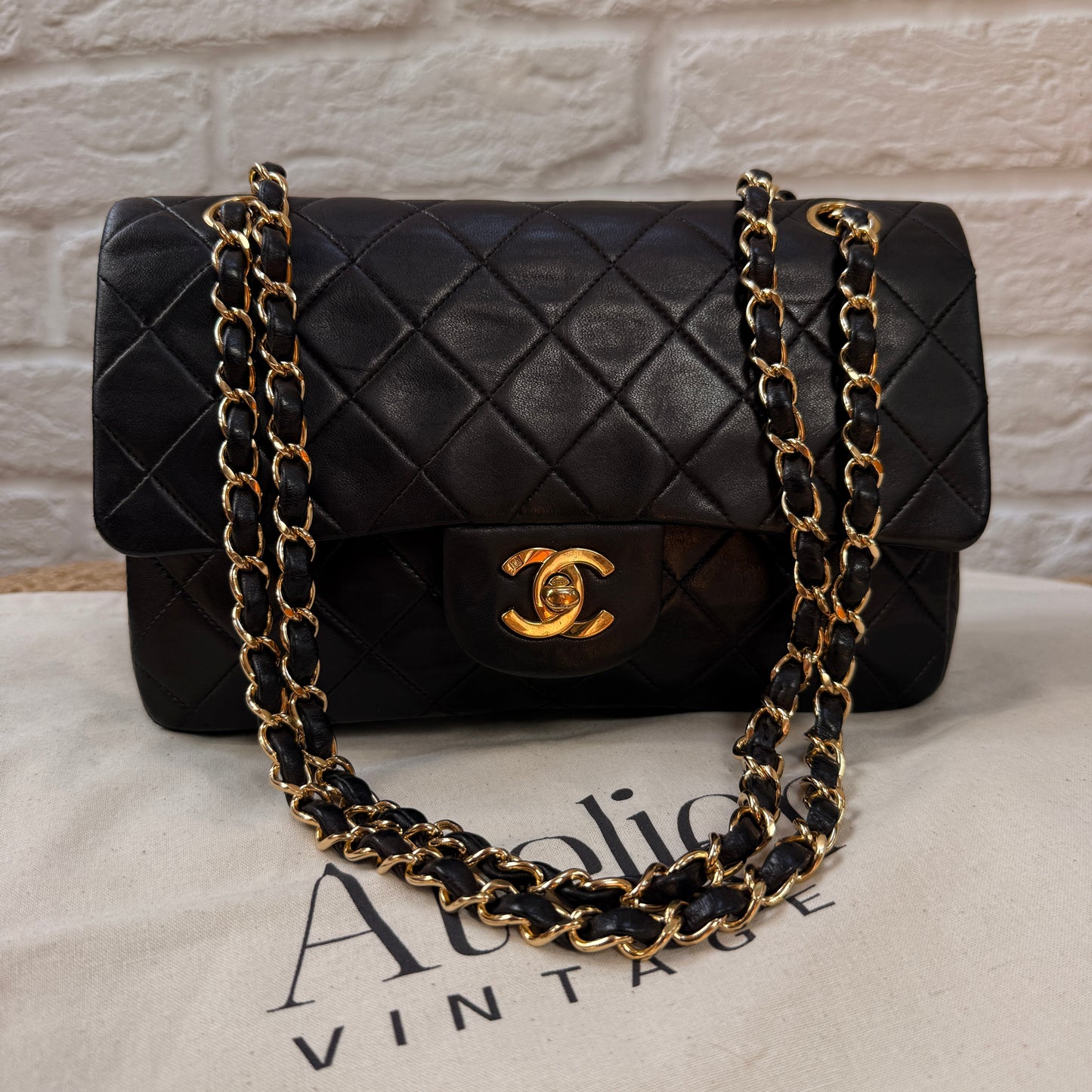 Chanel 1994 Black Classic Double Flap Small
