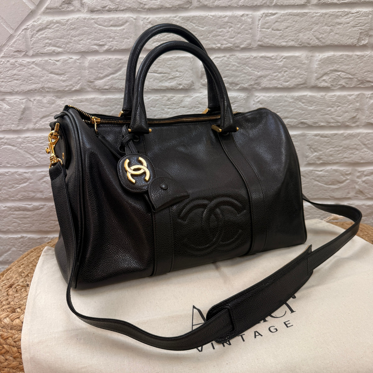 Chanel Ultra Rare 1996 Boston Bag