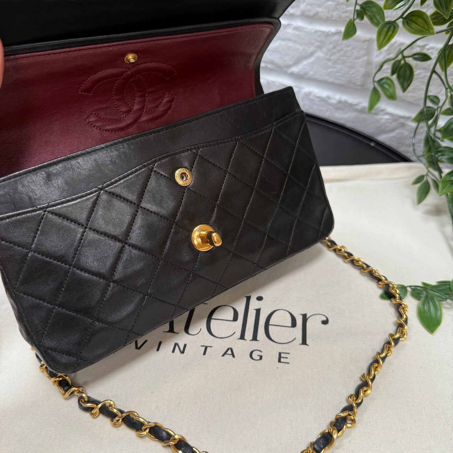 Chanel 1989 Classic Double Flap Small