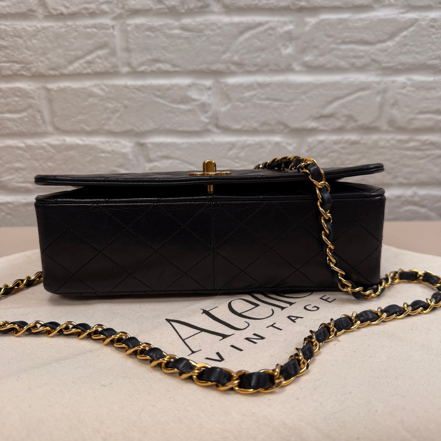 Chanel 1989 Classic Medium Rectangle Full Flap