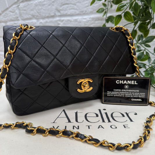 Chanel 1989 Classic Double Flap Small