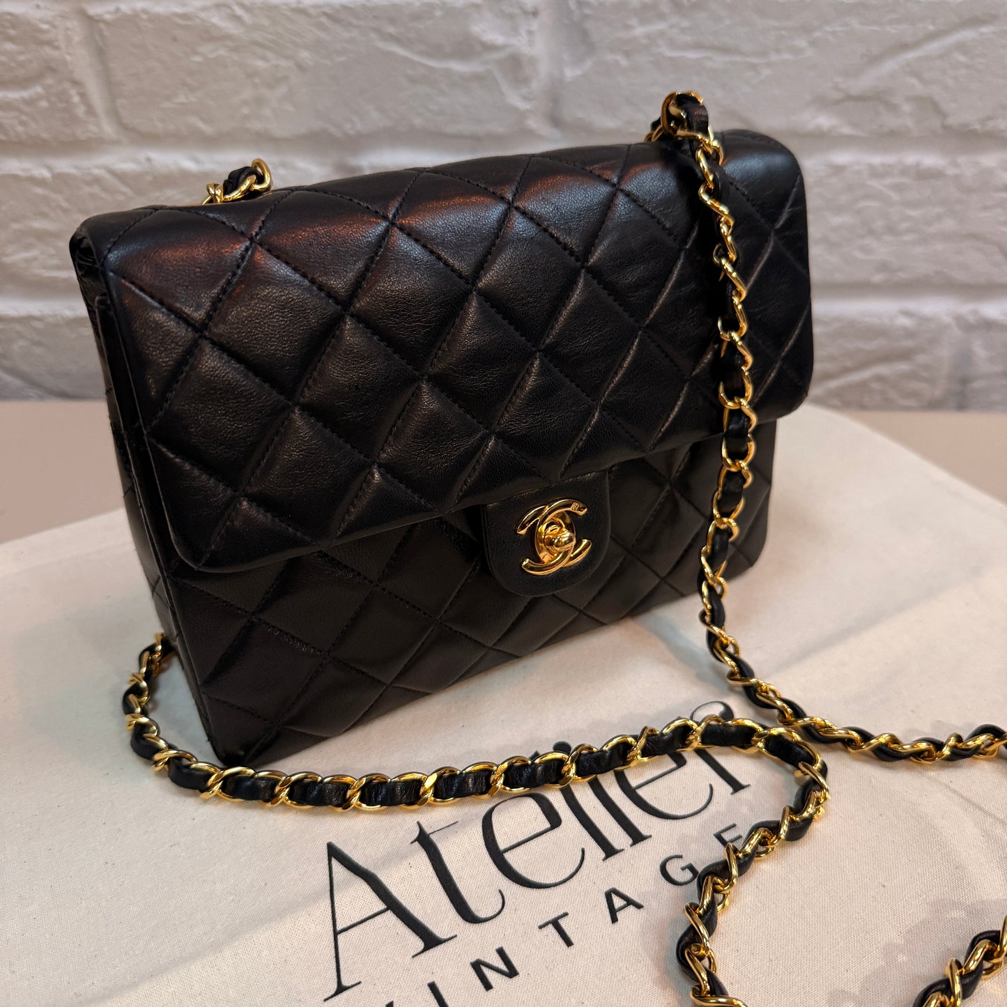 Chanel 1991 Classic Square Single Flap Medium