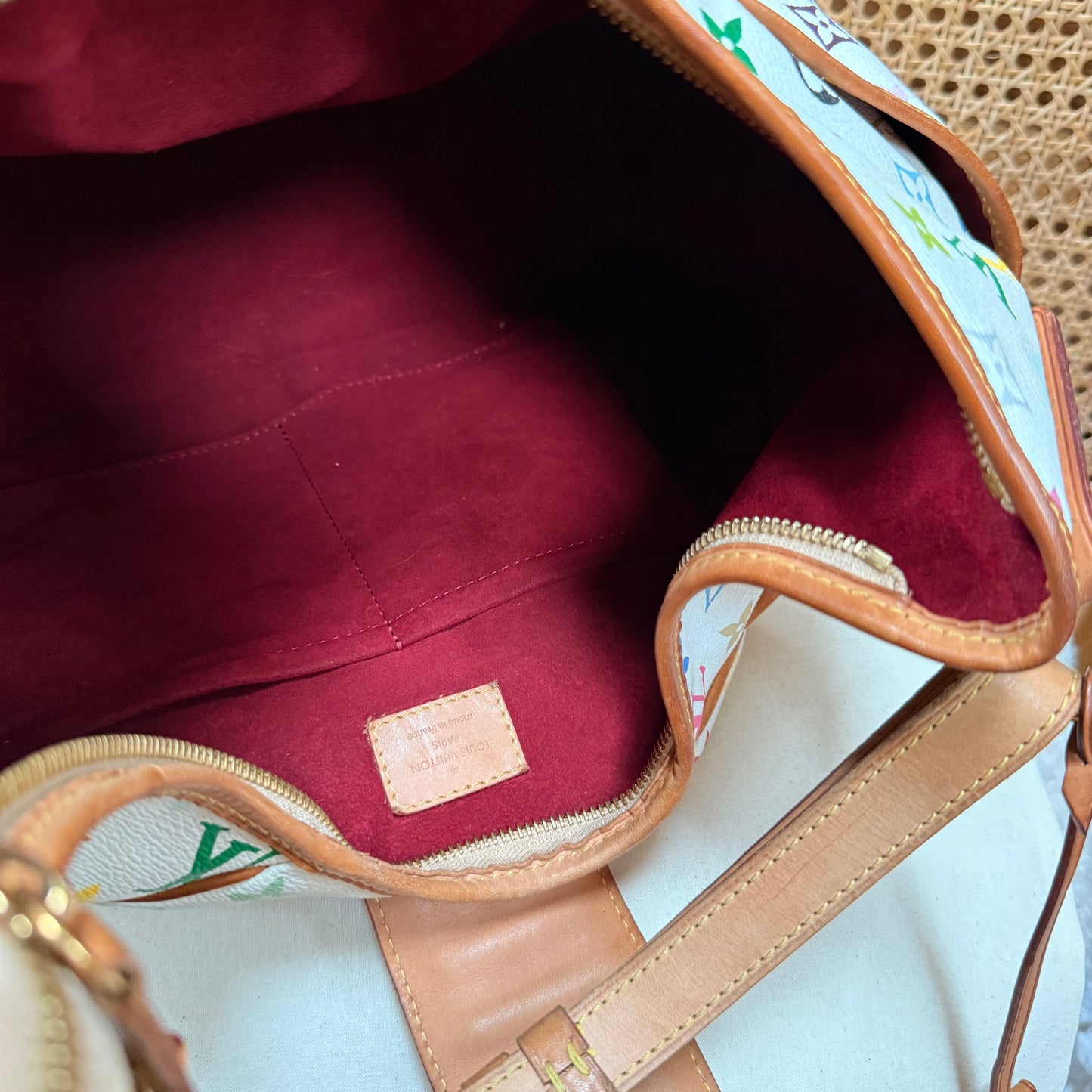 Louis Vuitton 2010 Rare Murakami Studded Chrissie