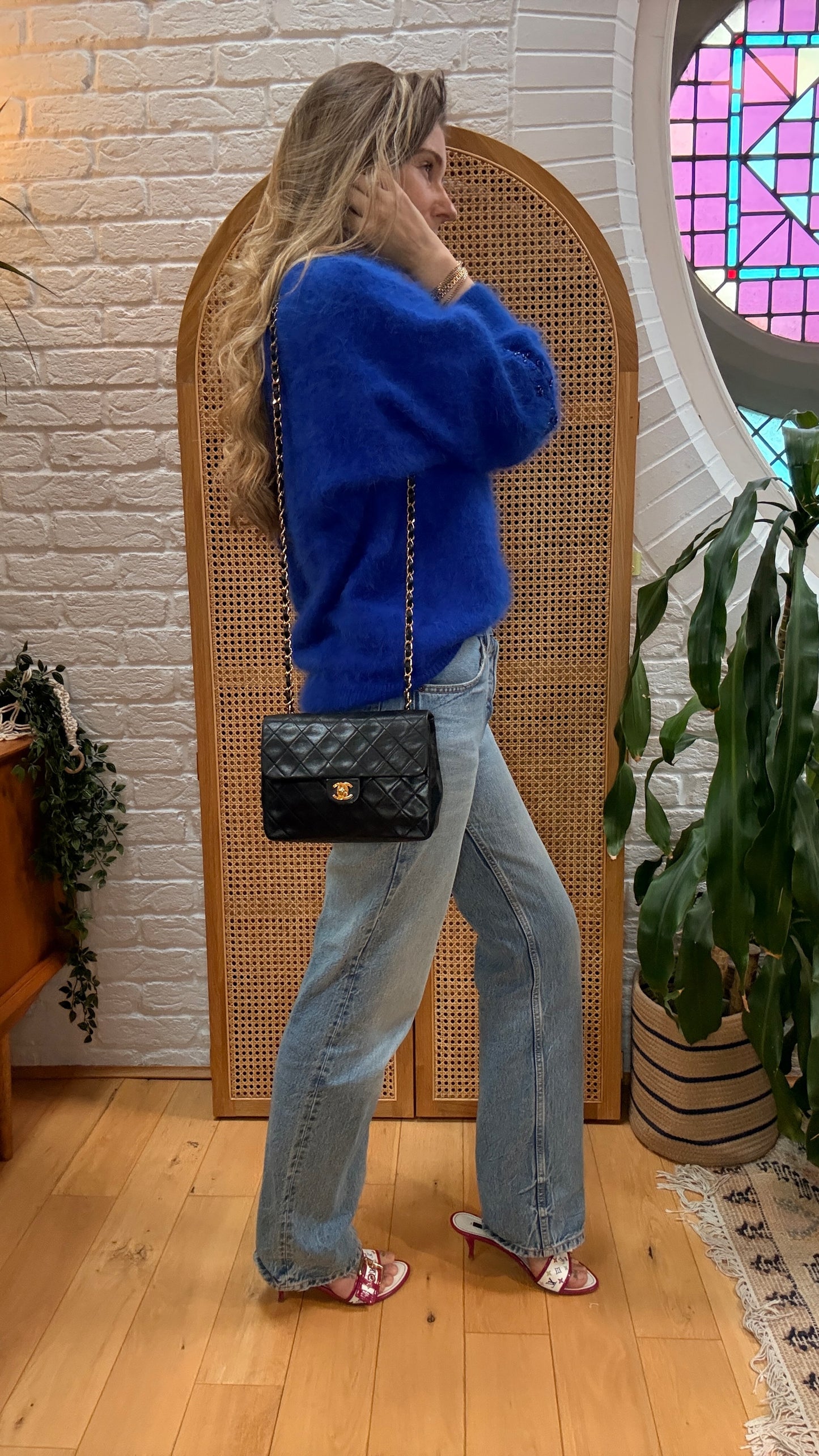 Chanel 1991 Classic Square Single Flap Medium