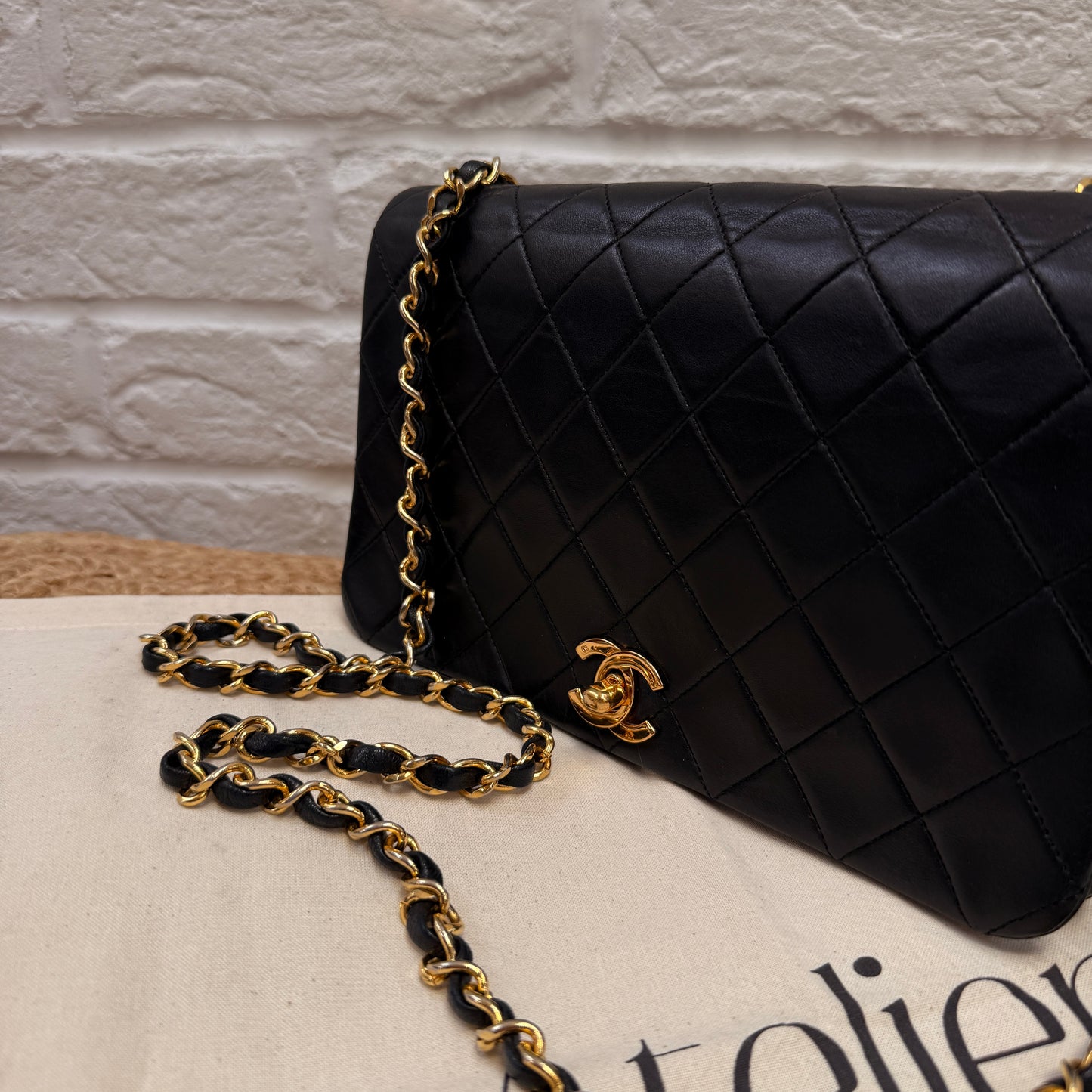 Chanel 1989 Classic Medium Rectangle Full Flap