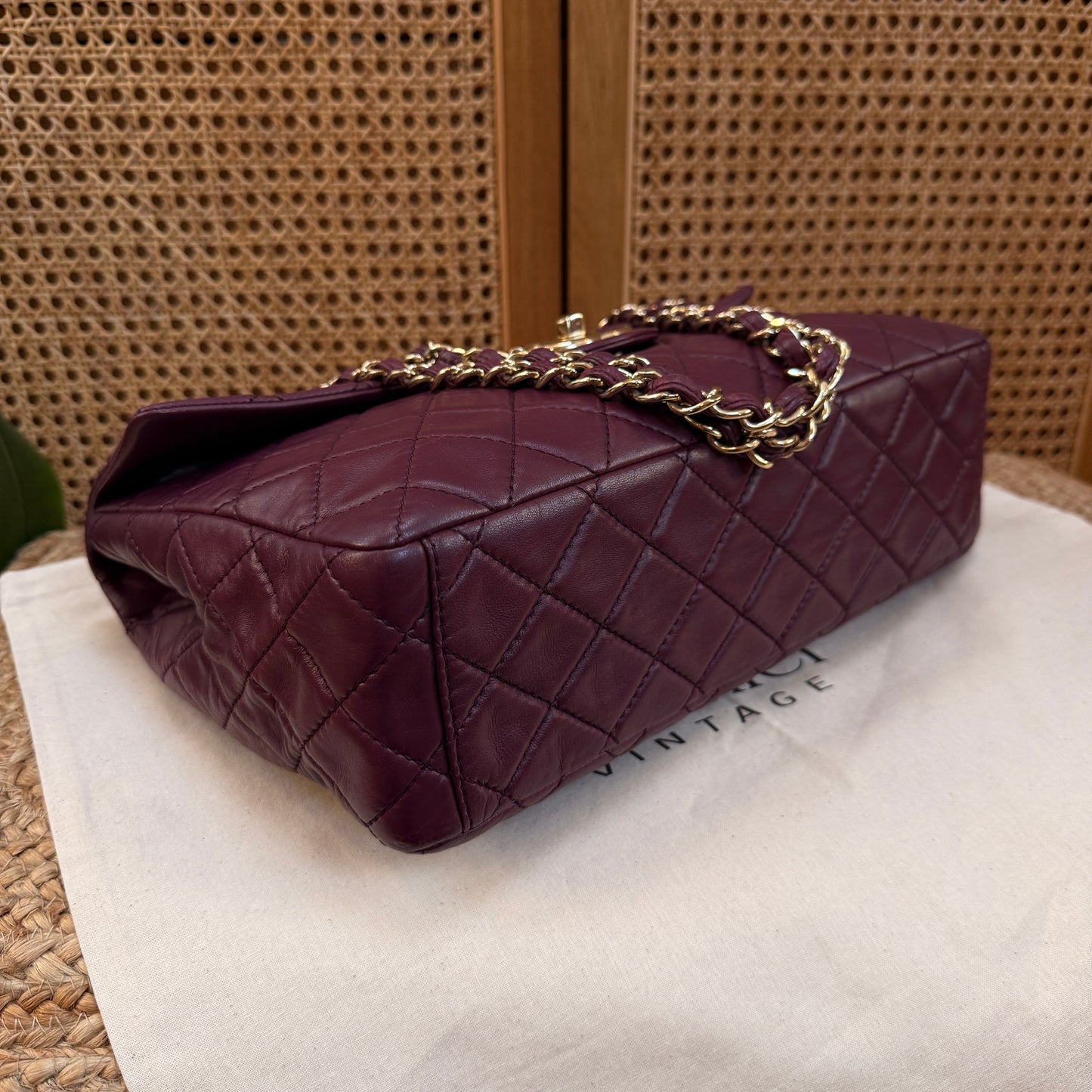 Chanel 2008 Maxi XL Raisin
