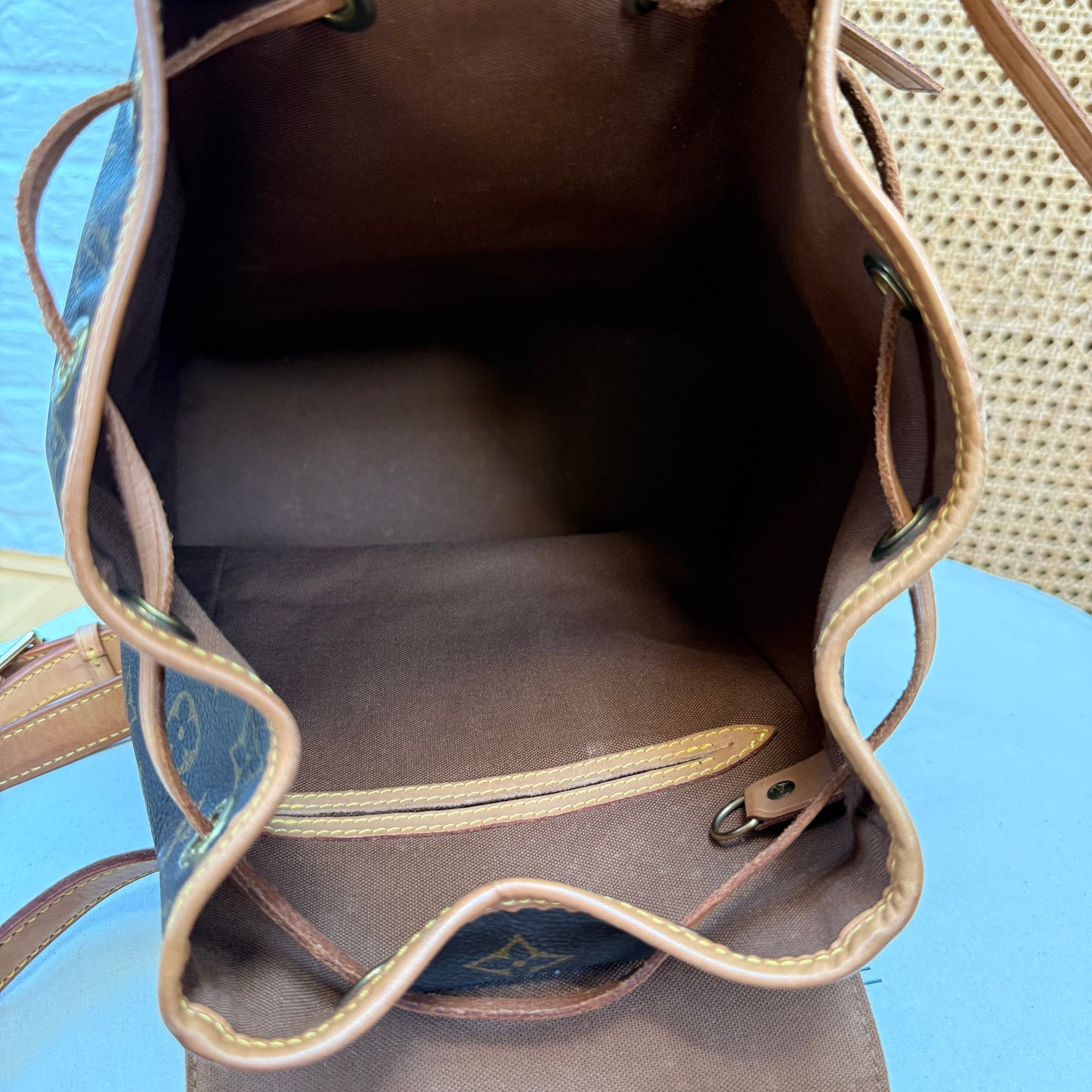 Louis Vuitton 1998 Montsouris Back Pack MM