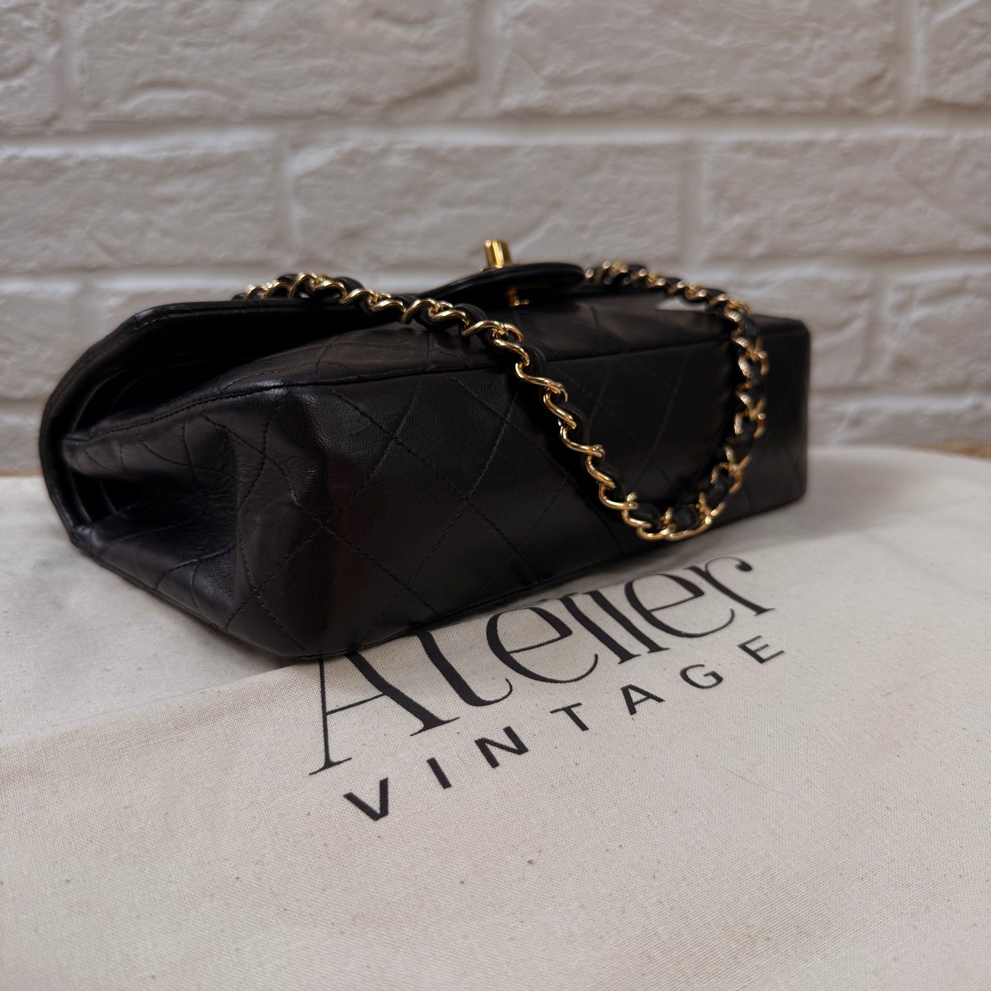 Chanel 1994 Black Classic Double Flap Small