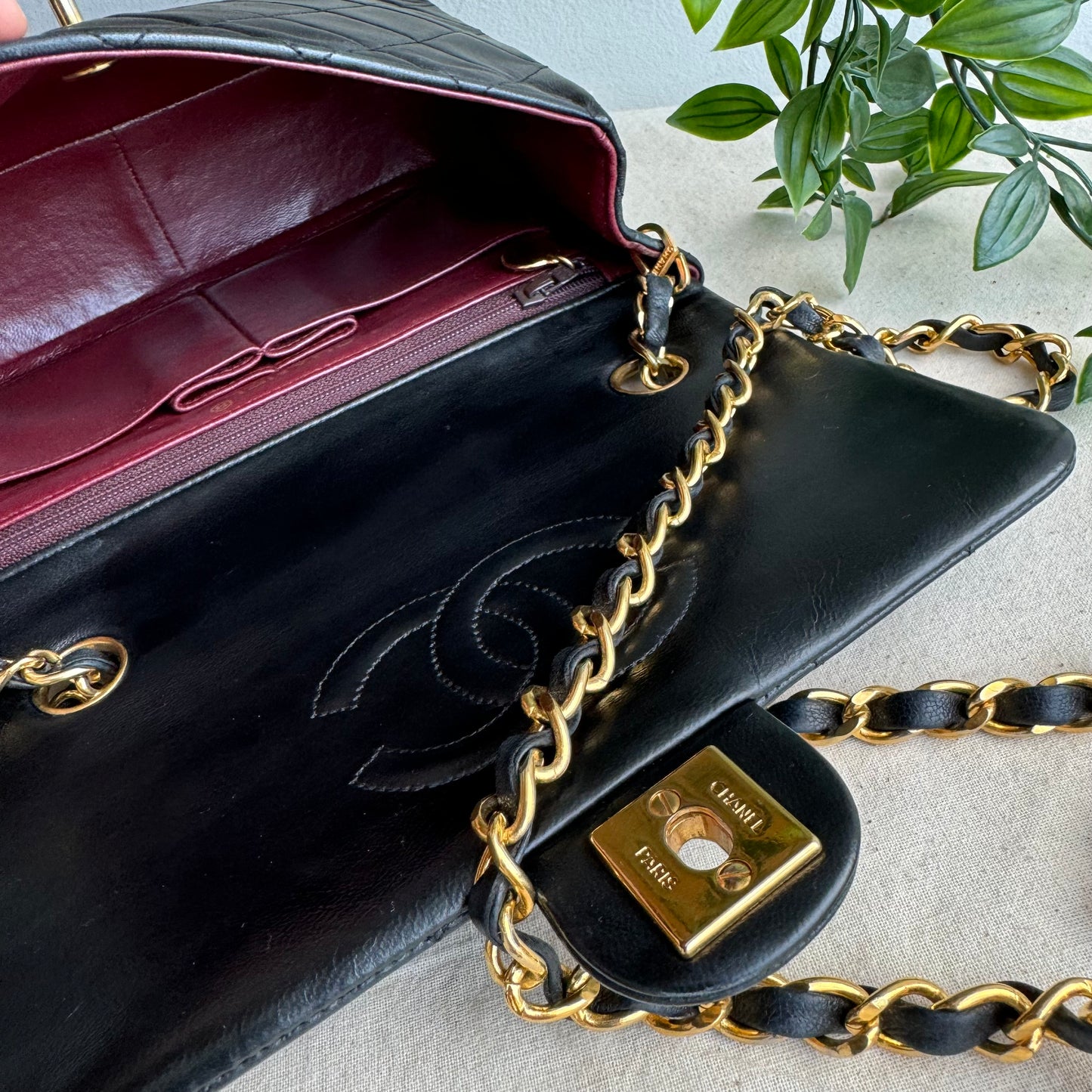 Chanel 1989 Classic Square Single Flap Medium