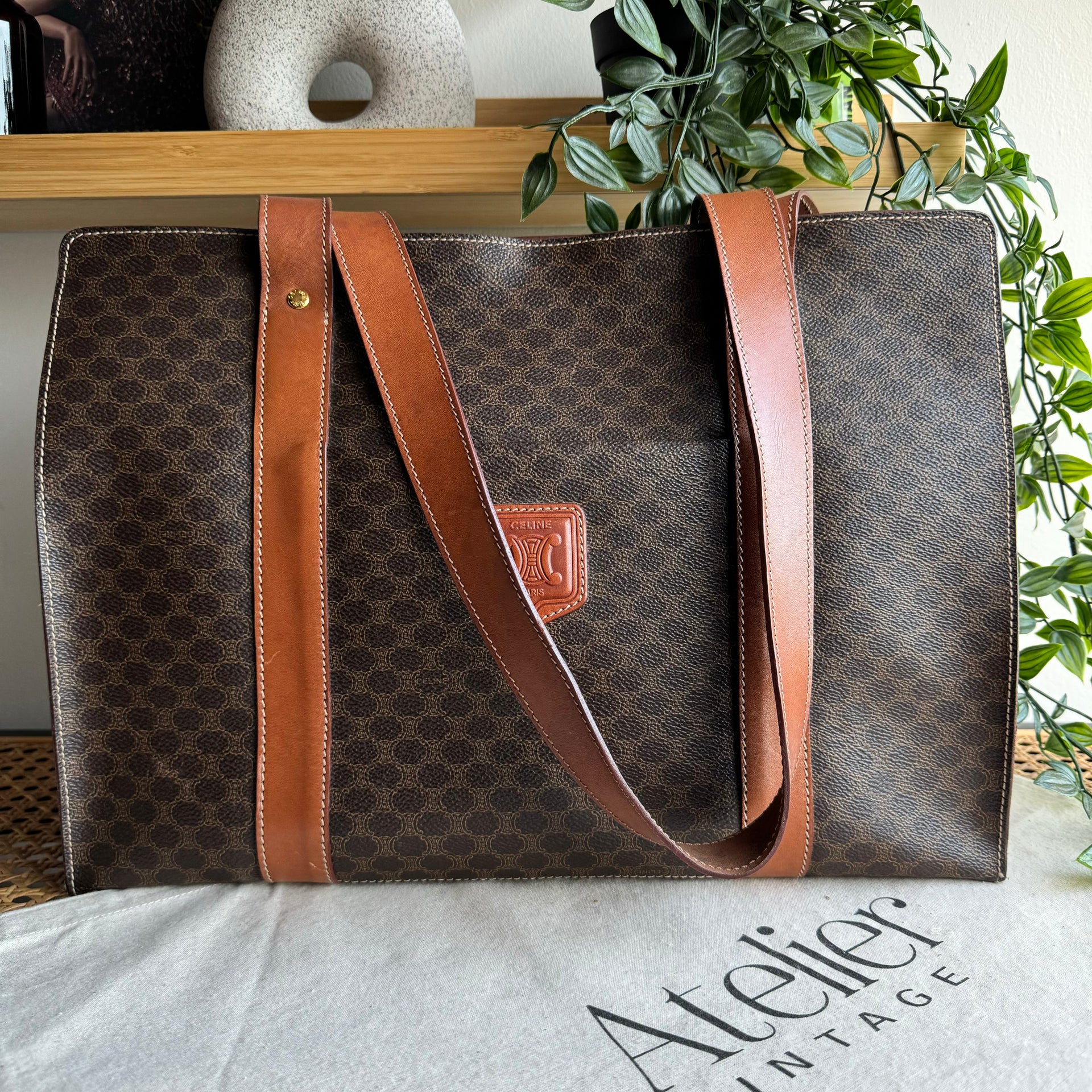 Celine Macadam Tote Bag