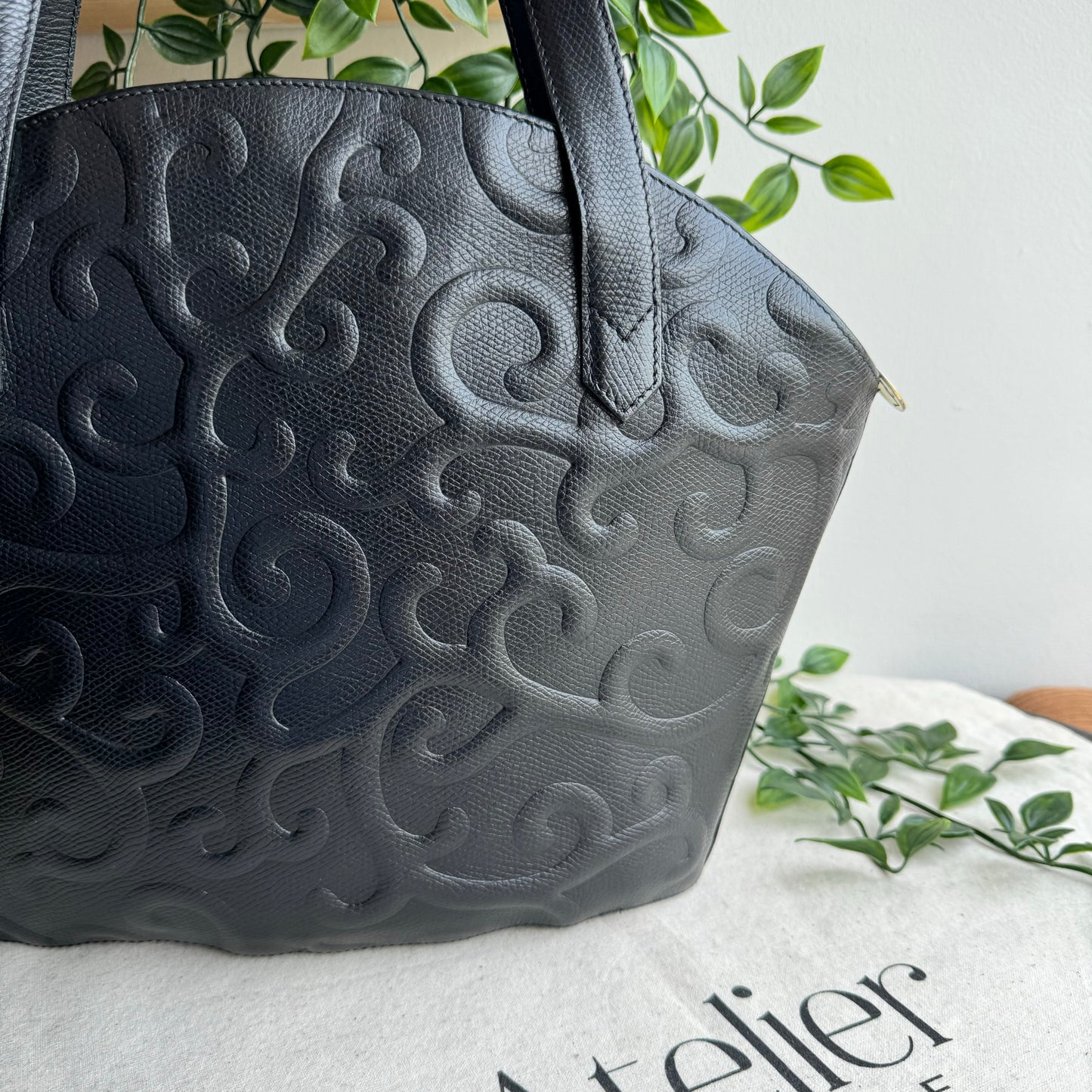 Saint Laurent 1980s Arabesque Tote