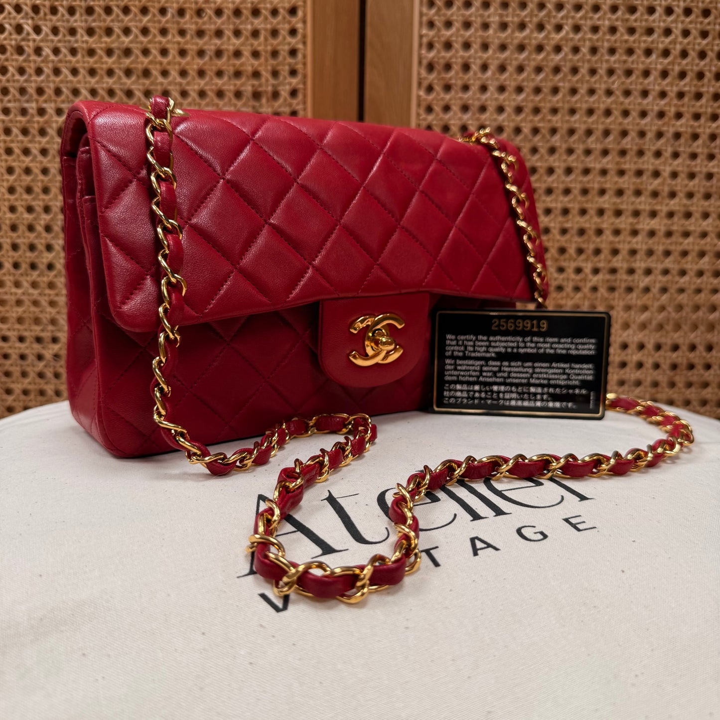 Chanel 1989 Classic Double flap small