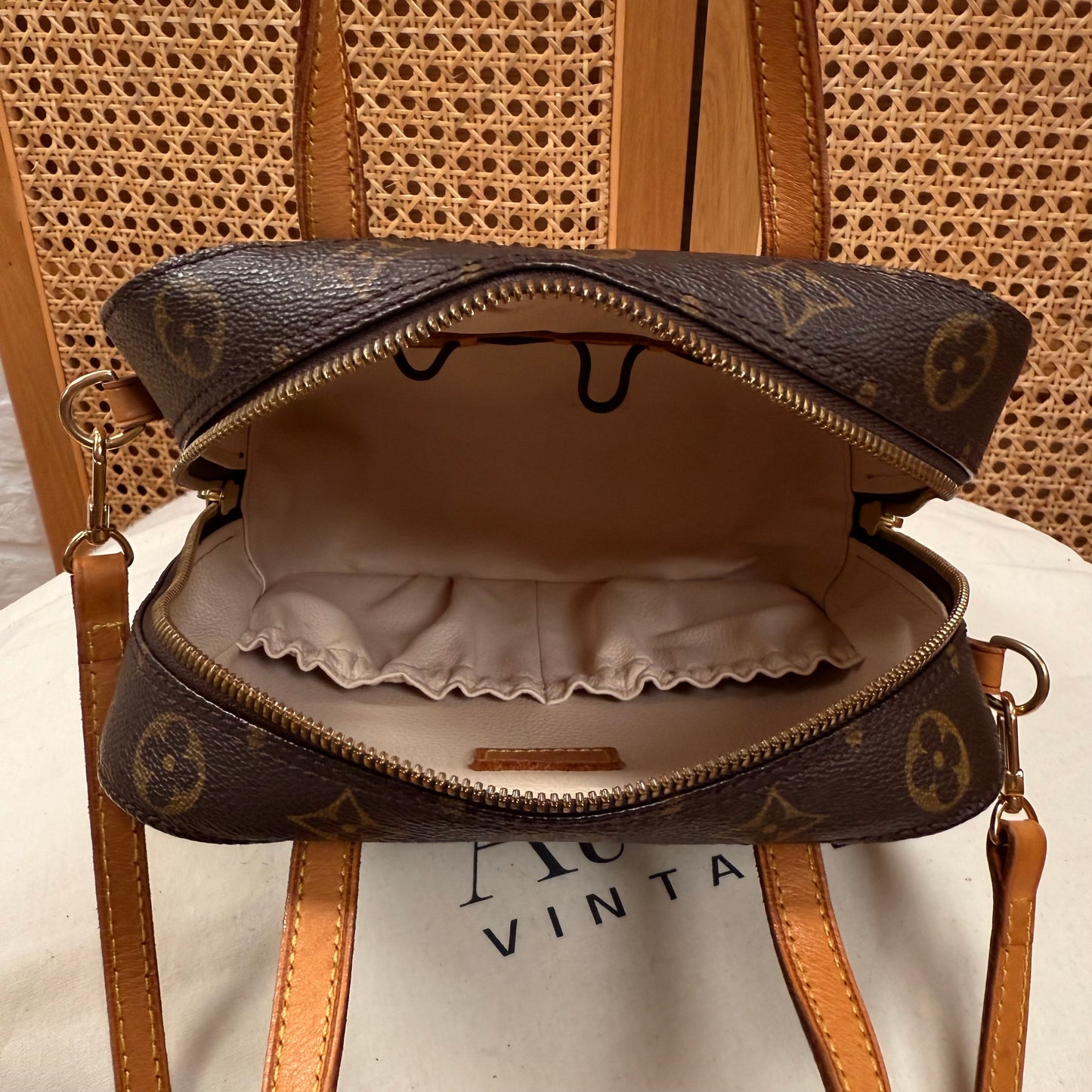 Louis Vuitton 2002 Monogram Spontini Two Way