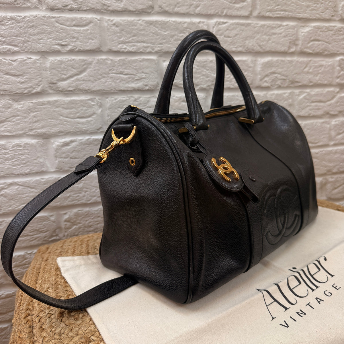 Chanel Ultra Rare 1996 Boston Bag
