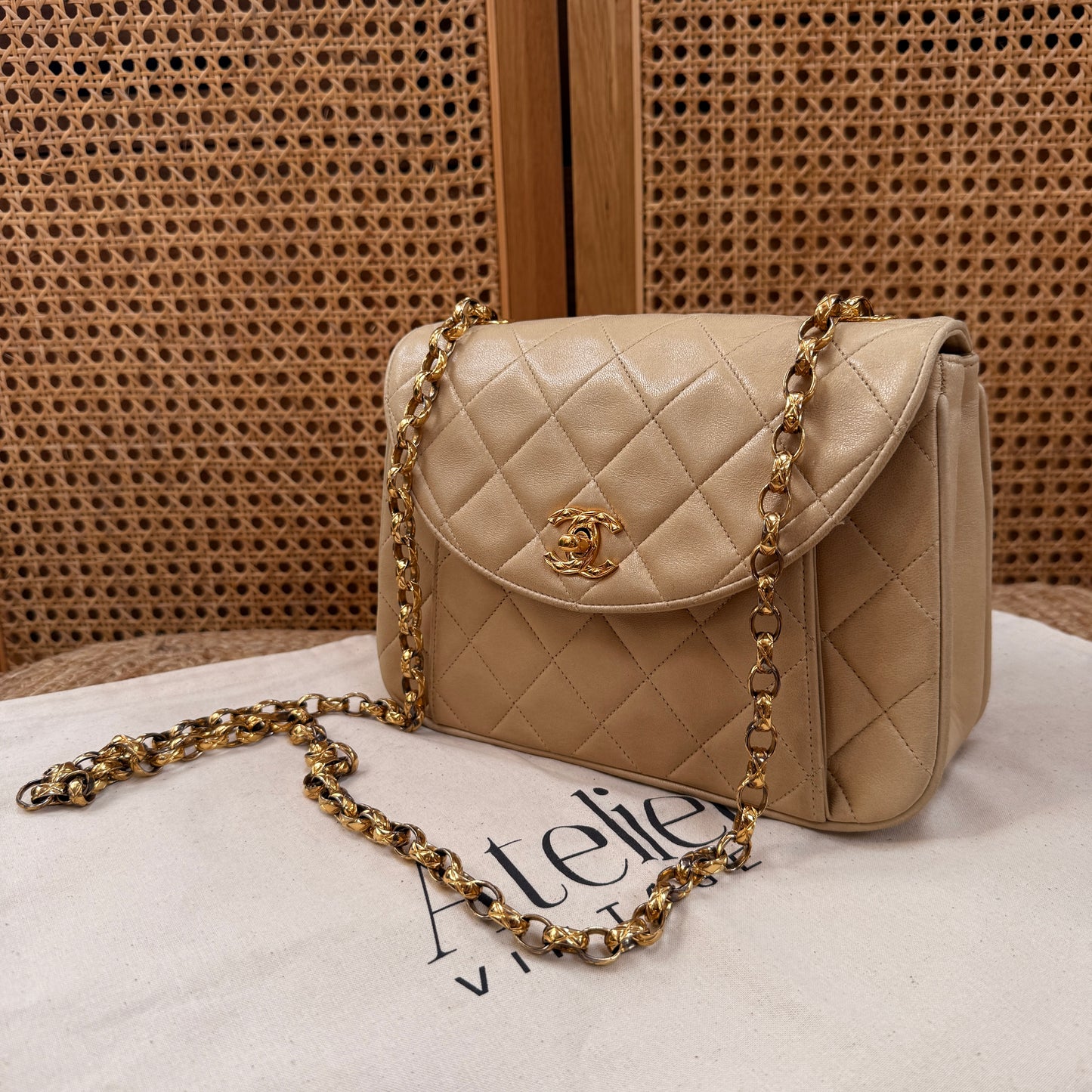 Chanel Ultra Rare Limited Edition Bijoux Chain in beige