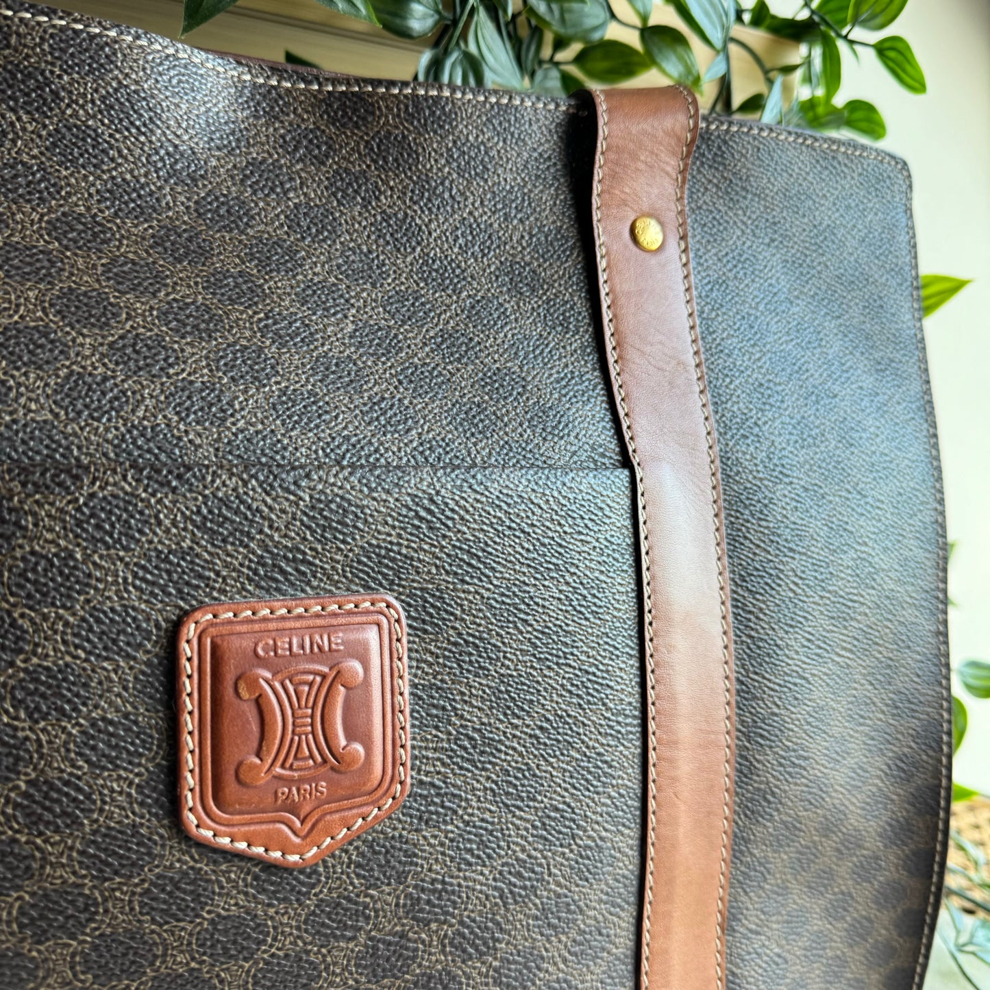 Celine Macadam Tote Bag
