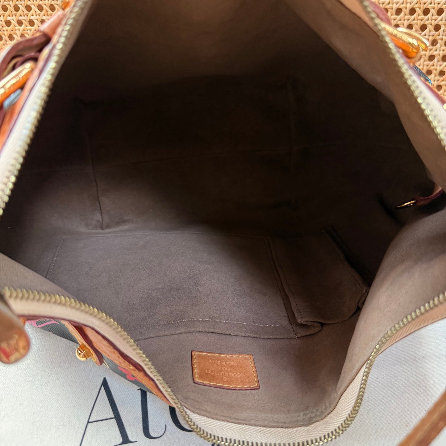 Louis Vuitton 2003 Original Murakami Black Greta