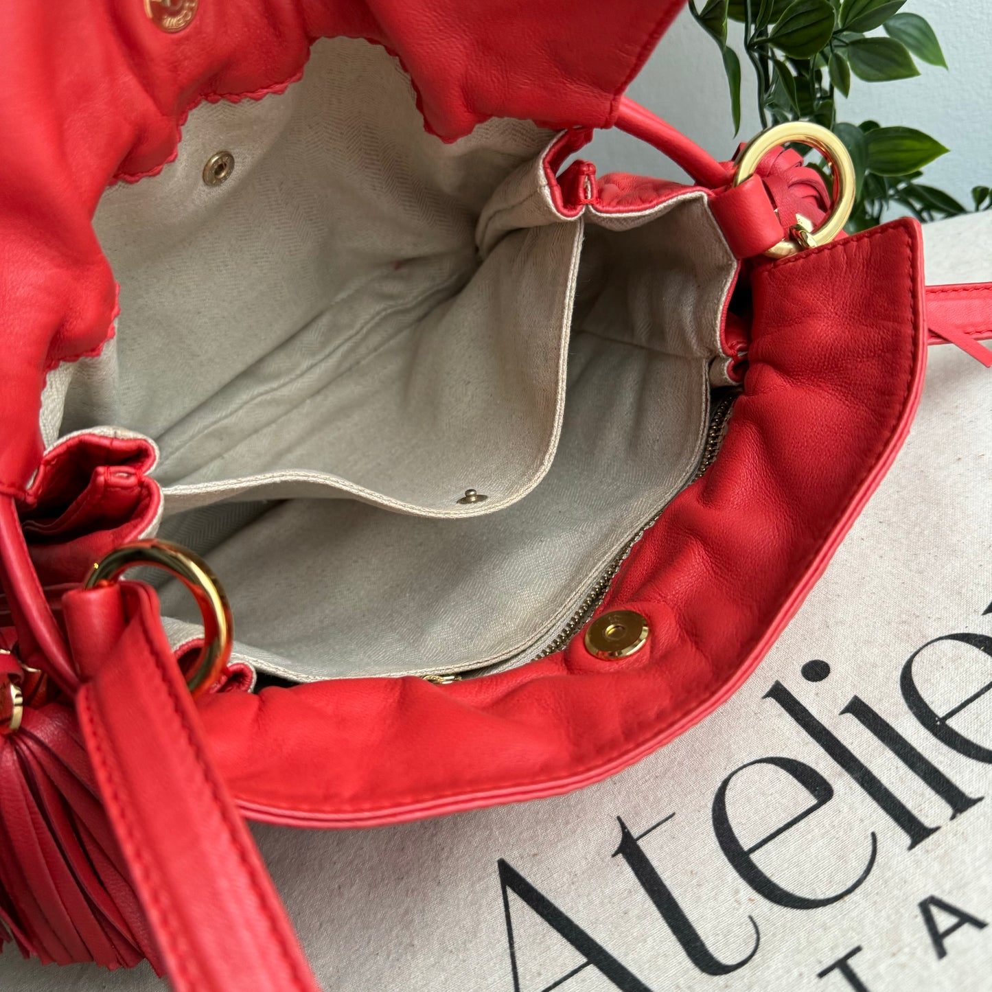 Loewe Flamenco Two Way Bucket Bag