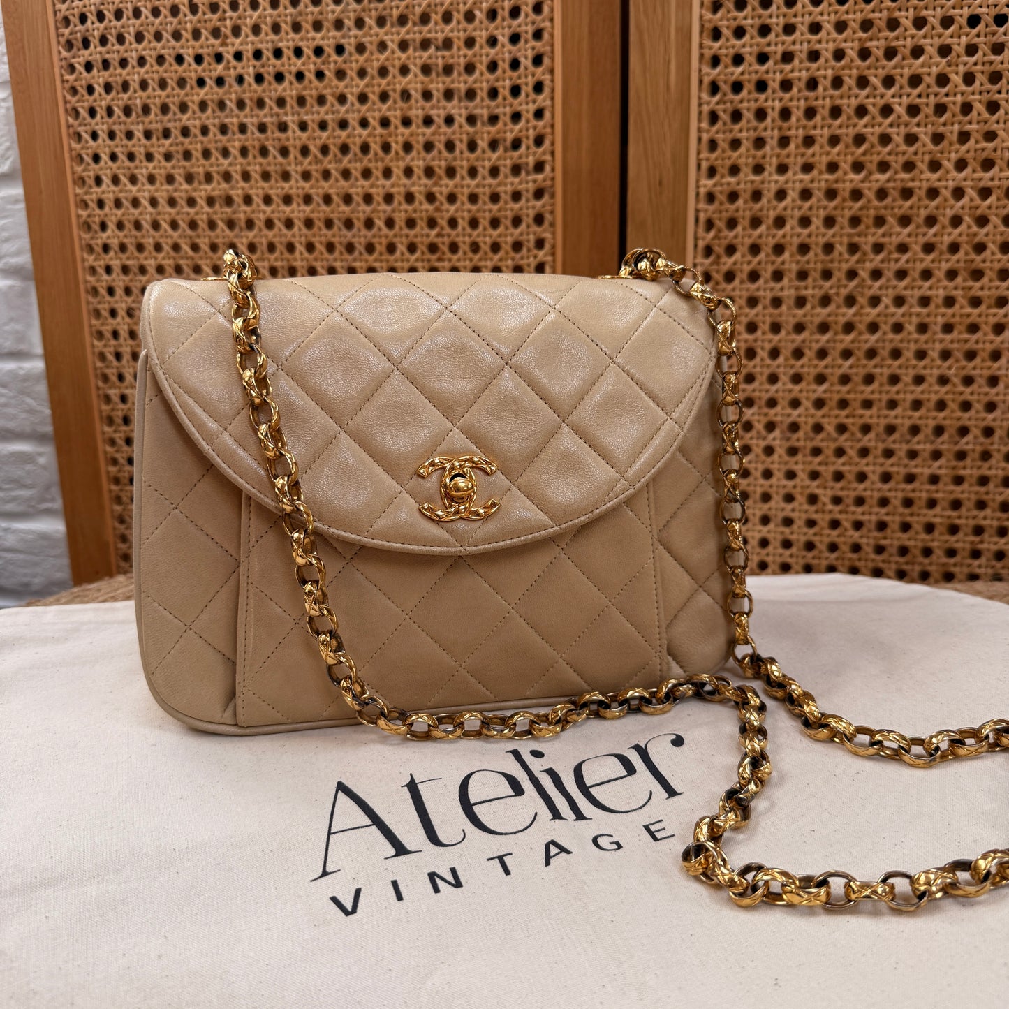 Chanel Ultra Rare Limited Edition Bijoux Chain in beige