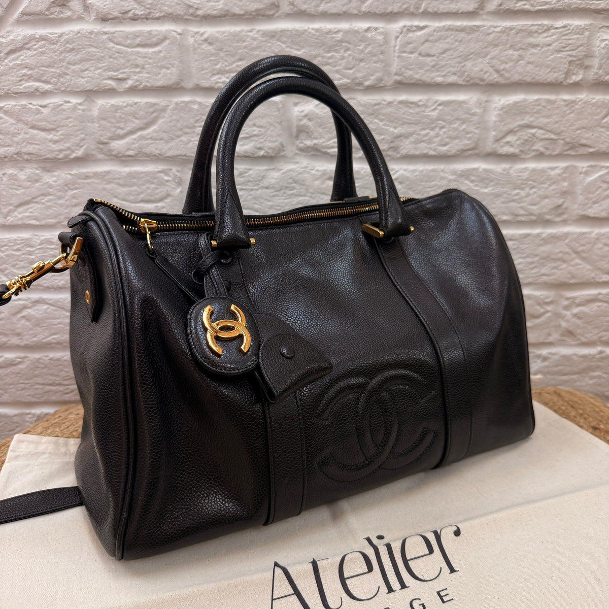Chanel Ultra Rare 1996 Boston Bag