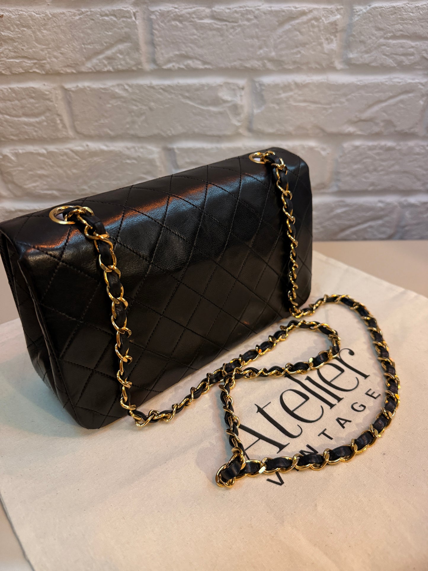 Chanel 1989 Classic Medium Rectangle Full Flap