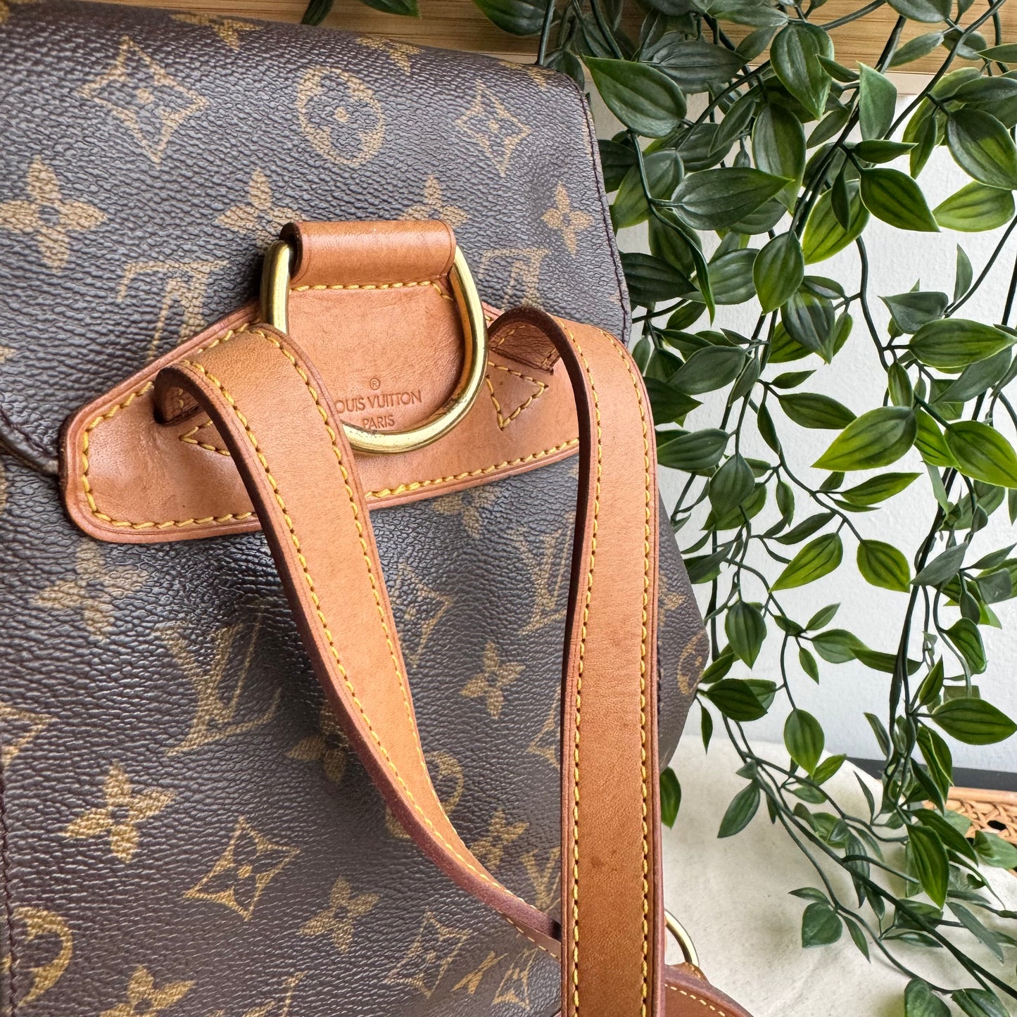 Louis Vuitton 1997 Montsouris Back Pack MM