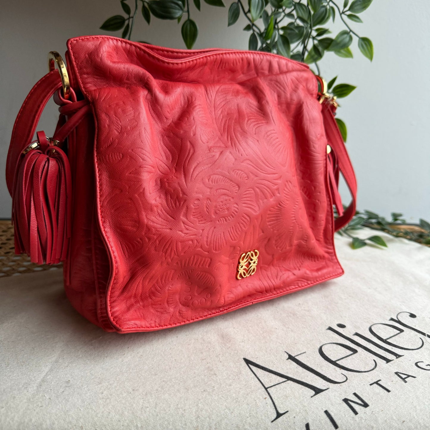 Loewe Flamenco Two Way Bucket Bag