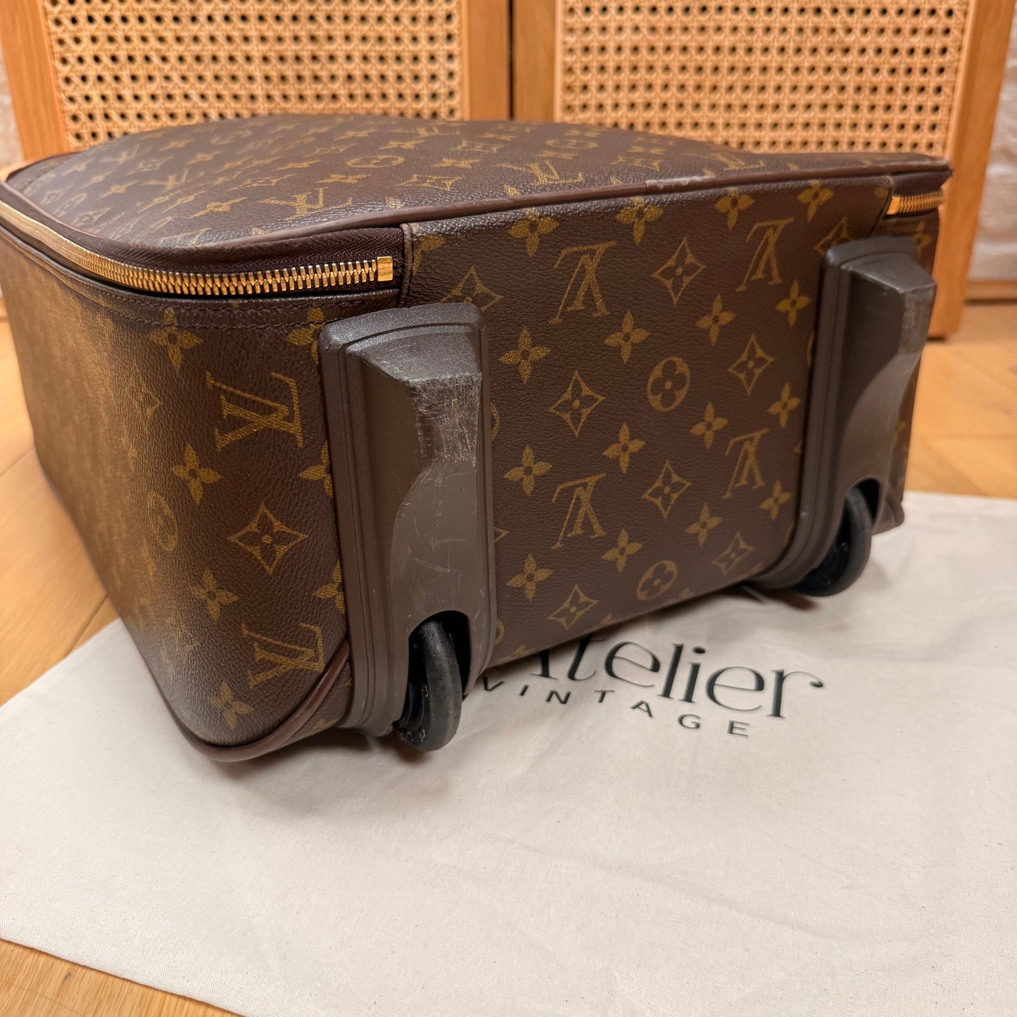 Louis Vuitton 2001 Pegase 45 Monogram Travel Case