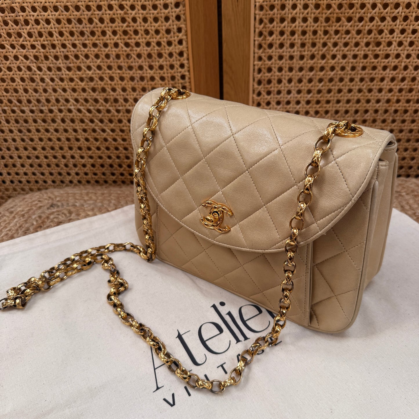 Chanel Ultra Rare Limited Edition Bijoux Chain in beige