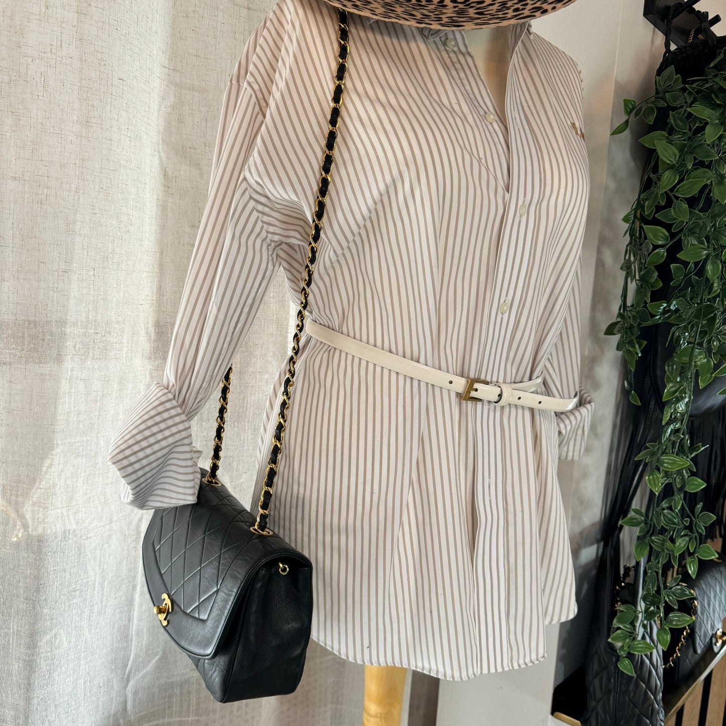 Chanel 1991 Vintage Classic Diana Small