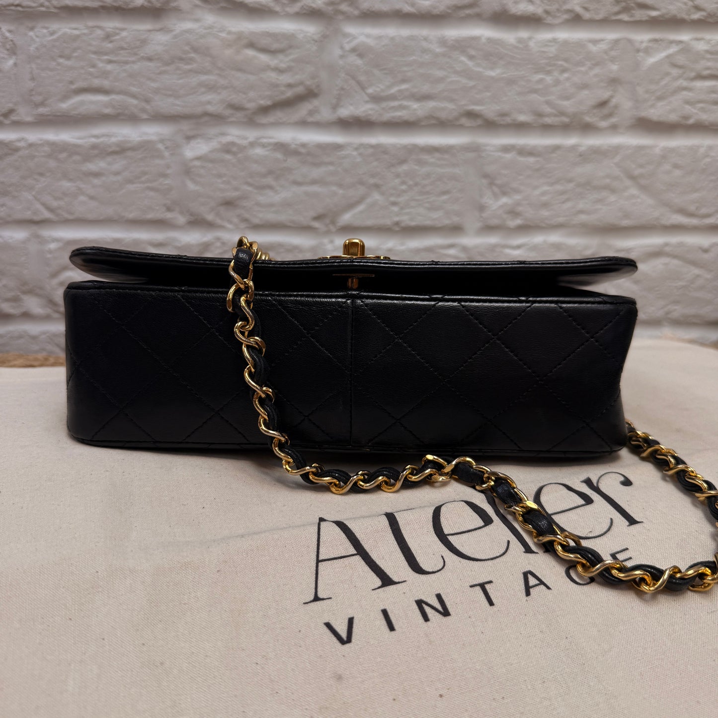 Chanel 1989 Classic Medium Rectangle Full Flap
