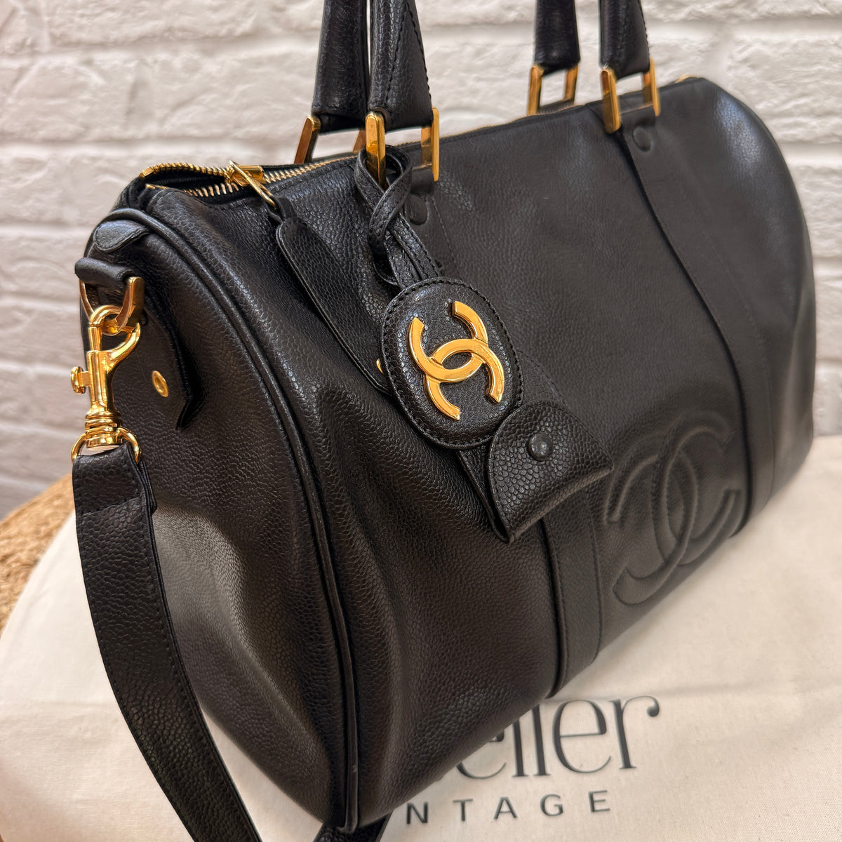 Chanel Ultra Rare 1996 Boston Bag